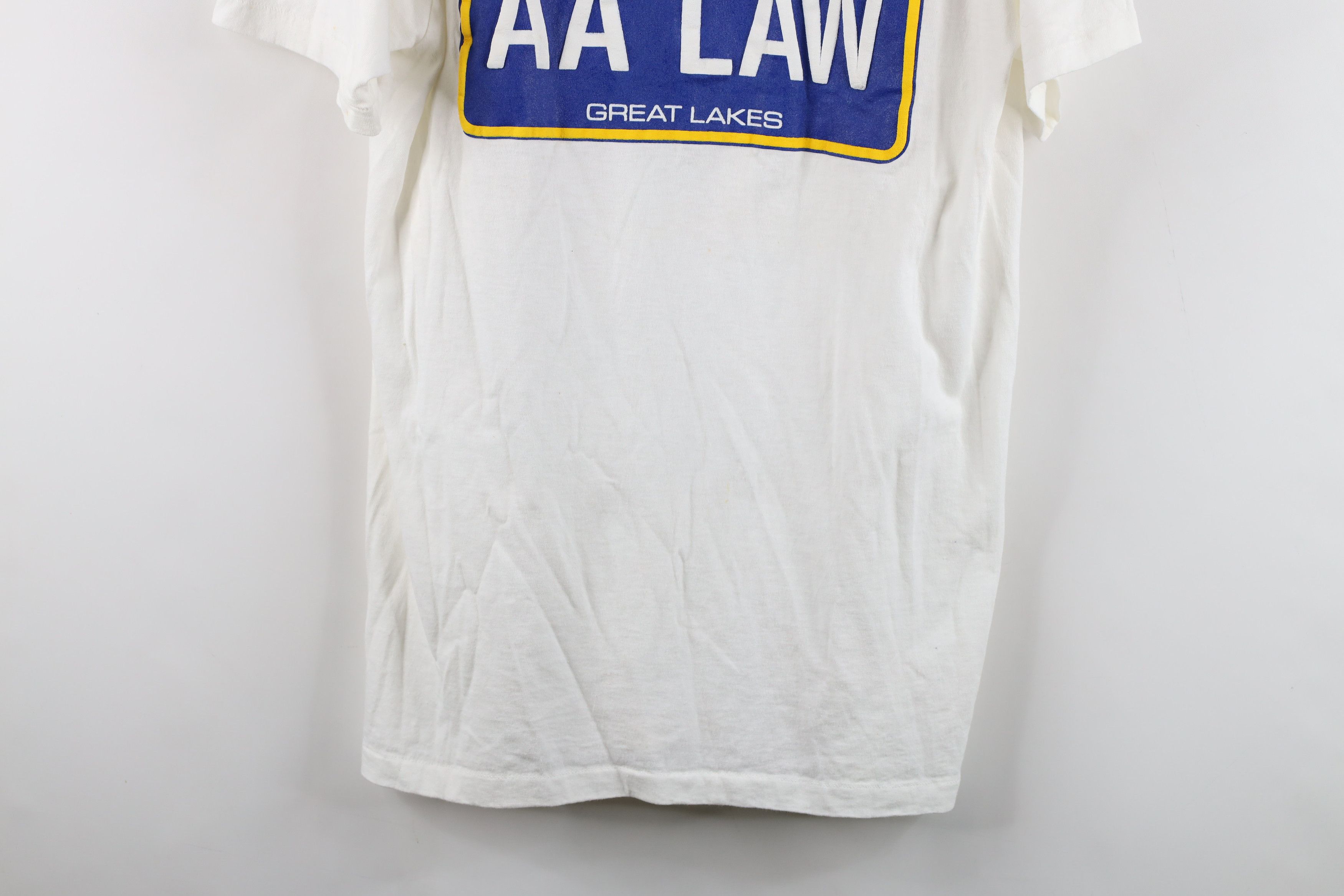 Vintage Vintage 70s 80s of Michigan Ann Arbor Law Lawyer T-Shirt USA Size US L / EU 52-54 / 3 - 3 Thumbnail