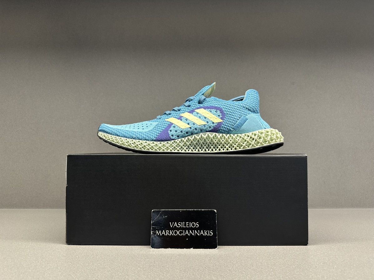 Adidas Adidas ZX Runner 4D Aqua Size US 9 / EU 42 - 1 Thumbnail