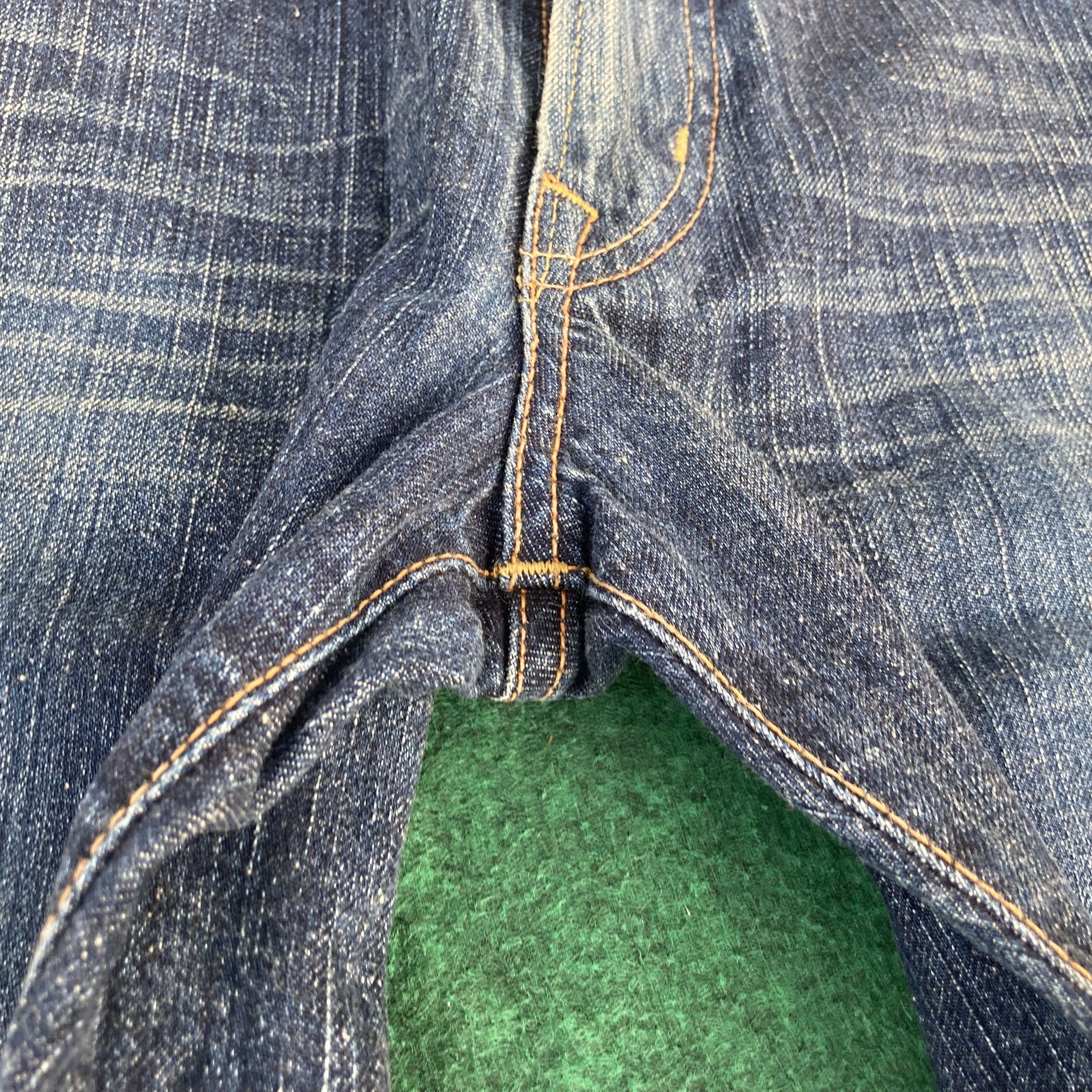 Edwin × Japanese Brand × Vintage Vtg Edwin 511R Faded Flared Denim Bootcut Jeans Size US 35 - 7 Thumbnail