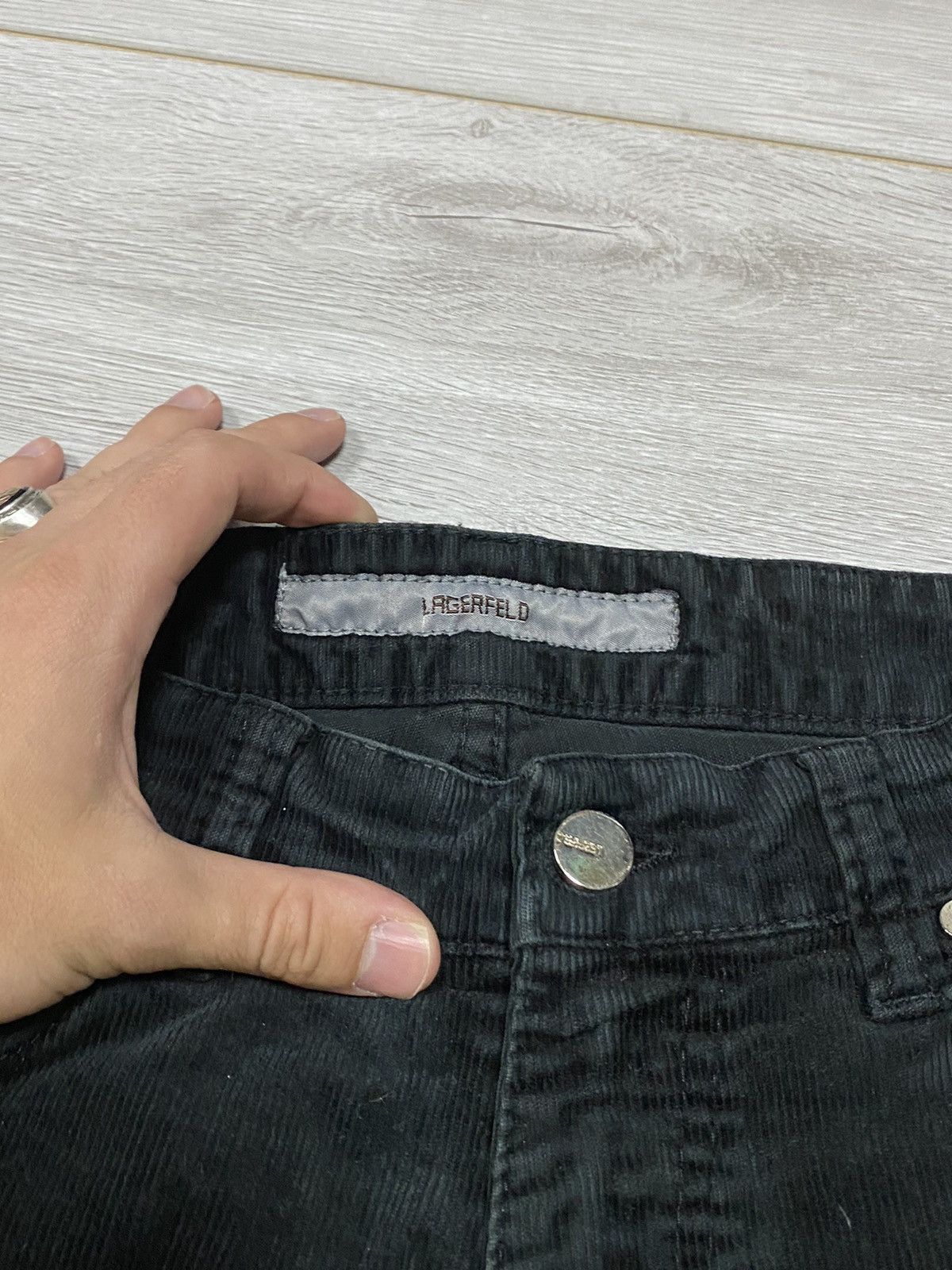 Karl Lagerfeld Karl Lagerfeld vintage corduroy pants Size US 33 - 3 Thumbnail