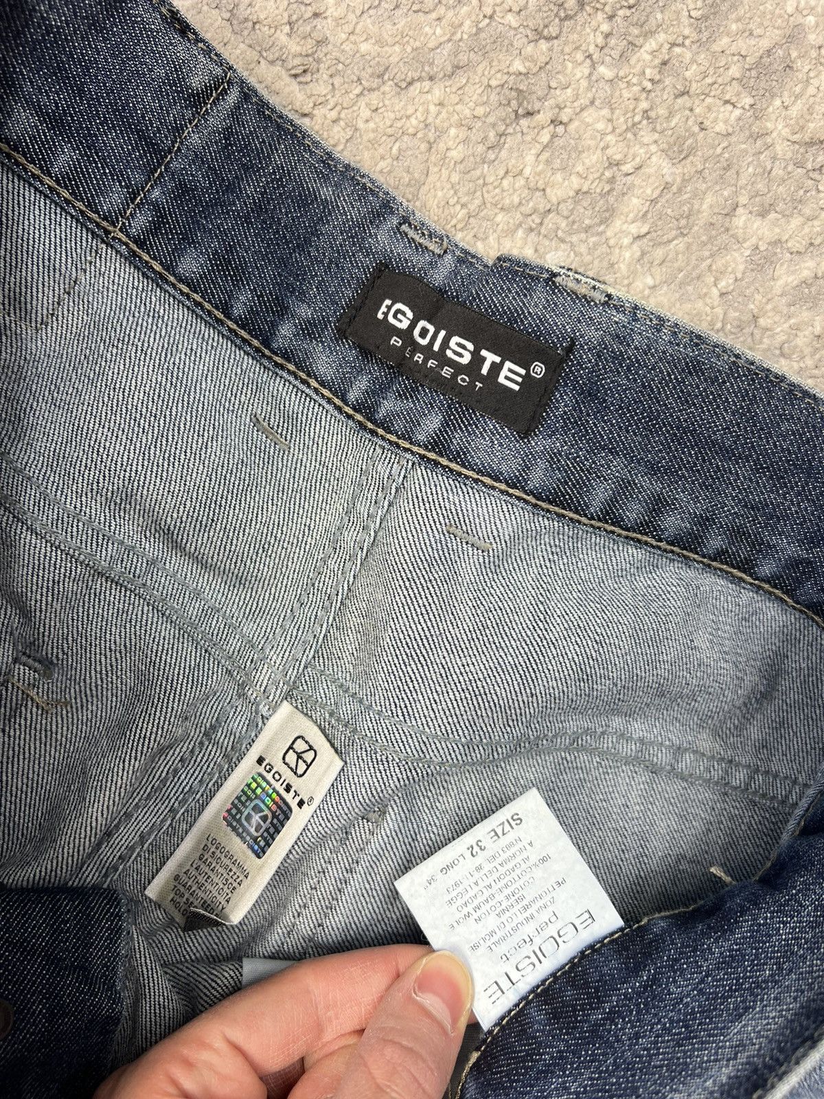 Other Pants Egoiste Perfect Hip Hop Rap Jeans Vintage Size US 32 / EU 48 - 4 Thumbnail