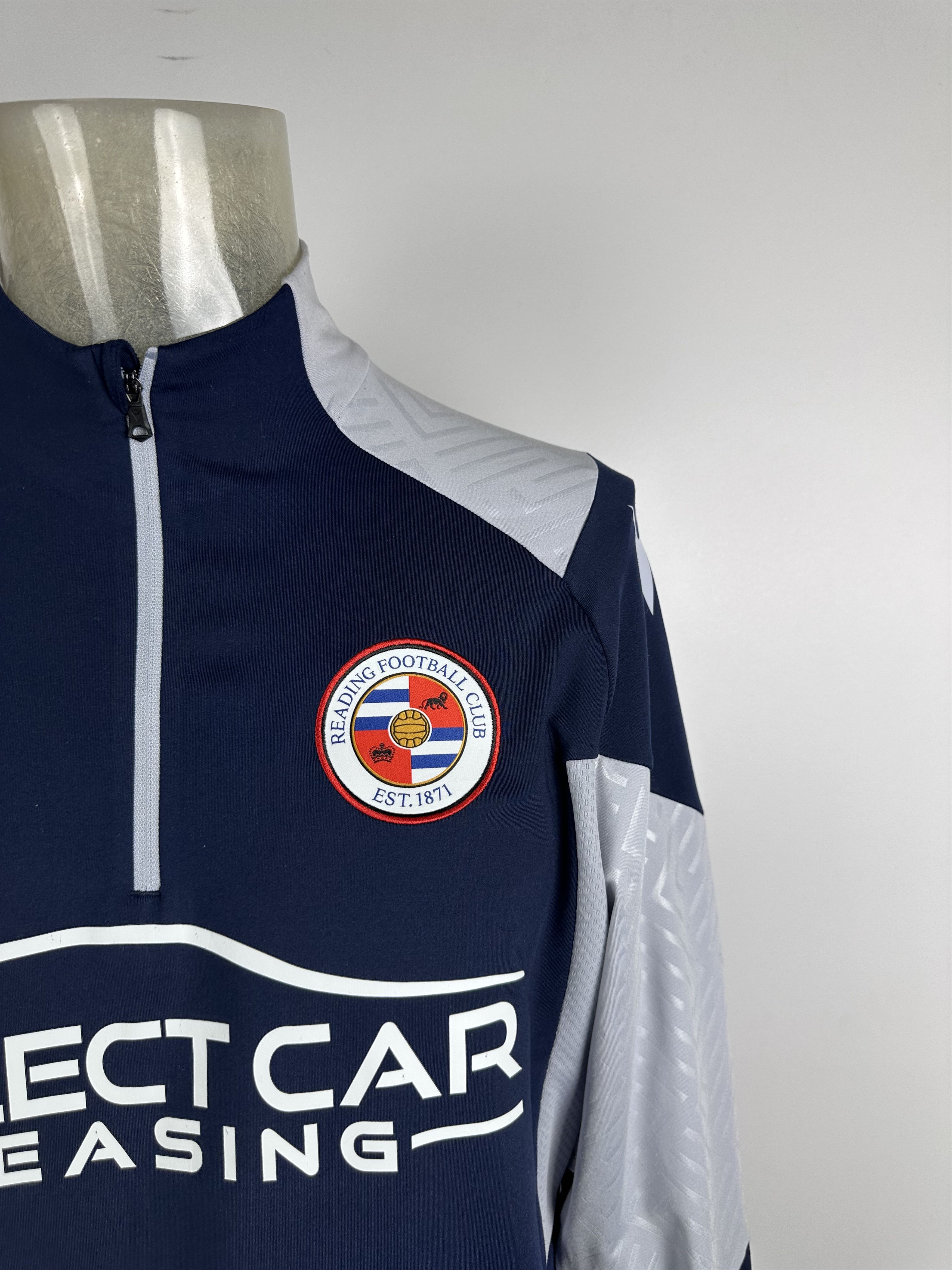 Macron Reading FC 2022 Suit Macron Track Top Soccer Long Sleeve Size US XL / EU 56 / 4 - 2 Thumbnail