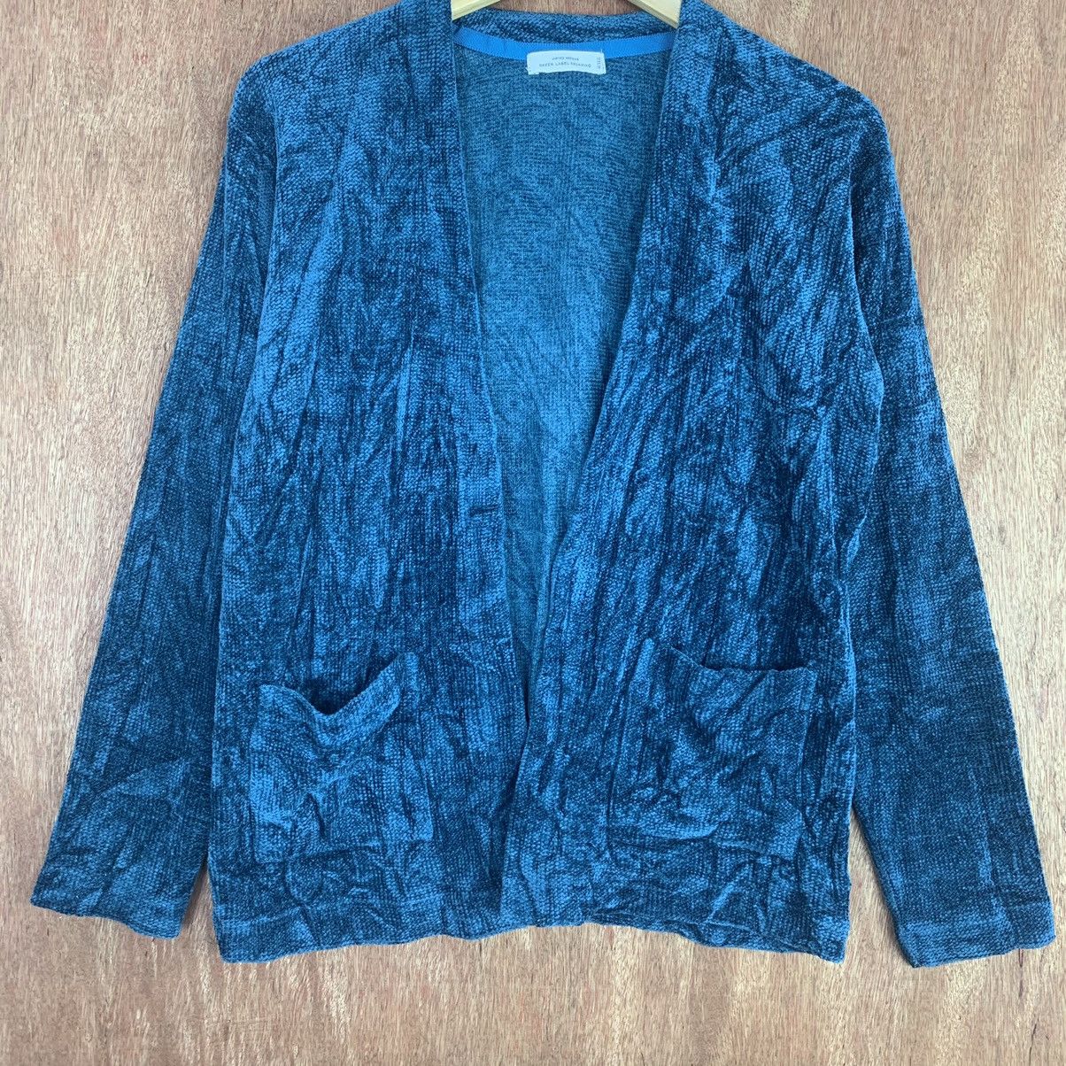 Homespun Knitwear × Japanese Brand Green Label Relaxing by united Arrow Cardigan Jacket Size US M / EU 48-50 / 2 - 8 Thumbnail