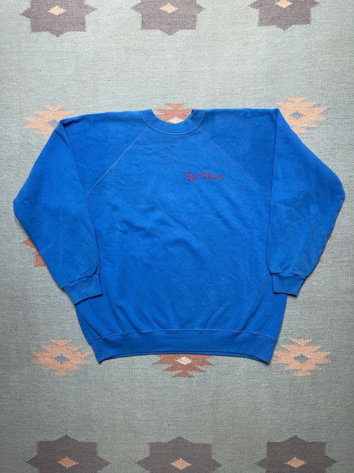 Hanes × Vintage Vtg 80s sweatshirt Las Vegas Nevada Hanes raglan large Size US L / EU 52-54 / 3 - 1 Thumbnail