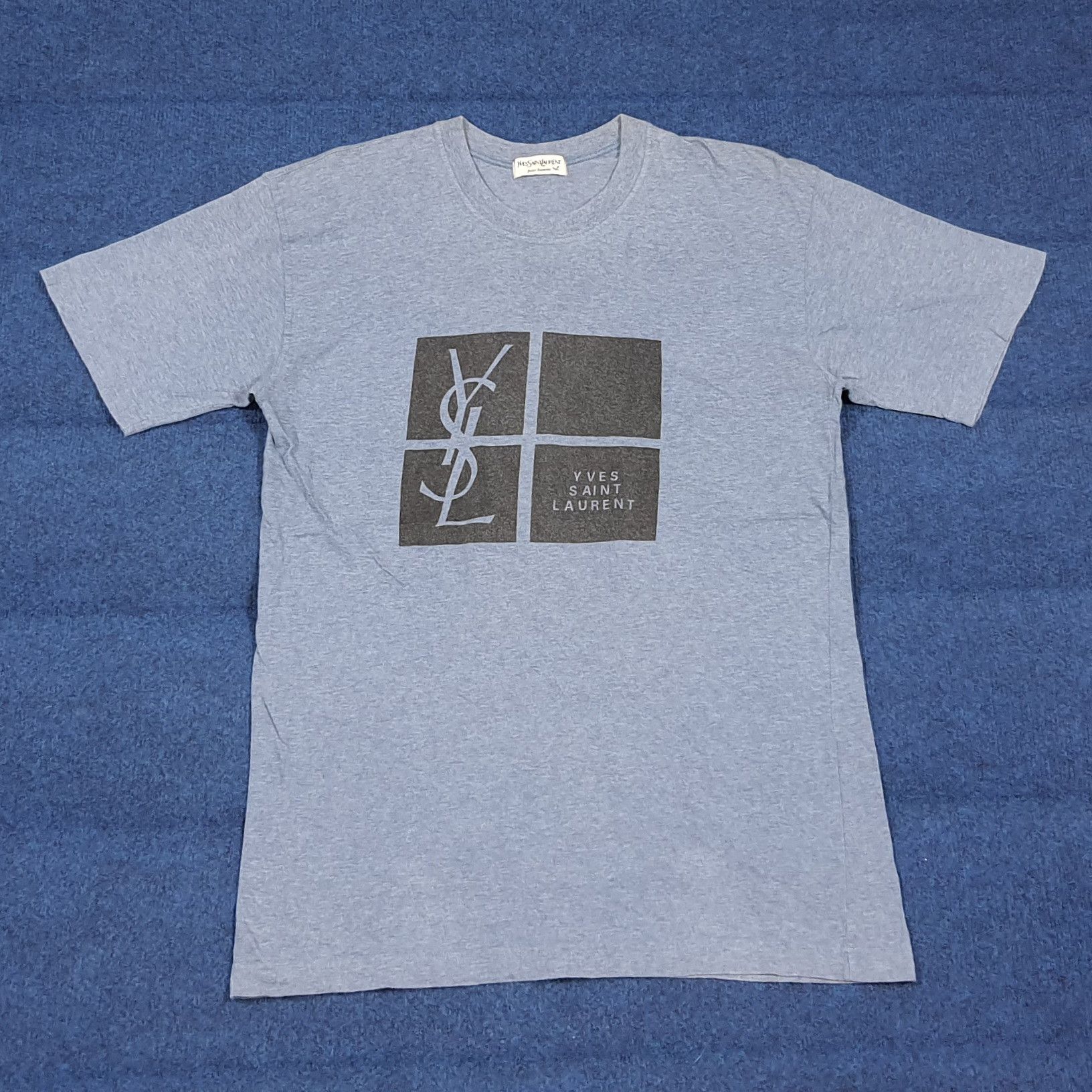 Yves Saint Laurent Vintage Yves Saint Laurent YSL Tshirt C294N15 Size US S / EU 44-46 / 1 - 1 Thumbnail