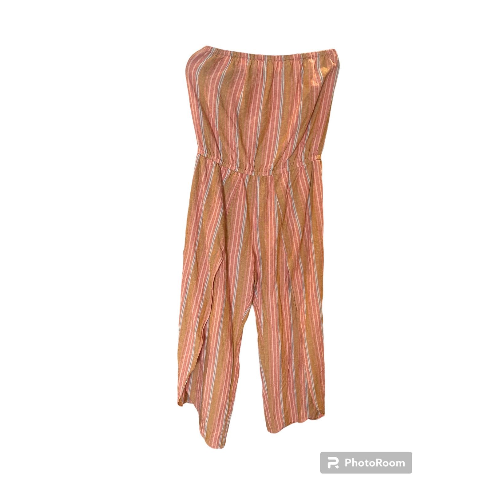 Drew Drew Emerson Strapless Split Leg Jumpsuit L Size 30" / US 8 / IT 44 - 2 Thumbnail