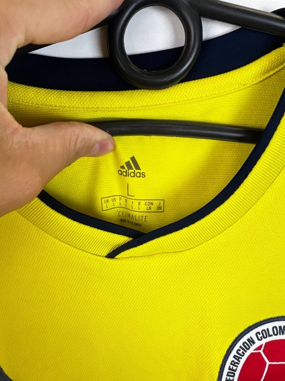 Vintage Federation Columbiana Adidas Jersey t-shirts size L Size US L / EU 52-54 / 3 - 2 Thumbnail