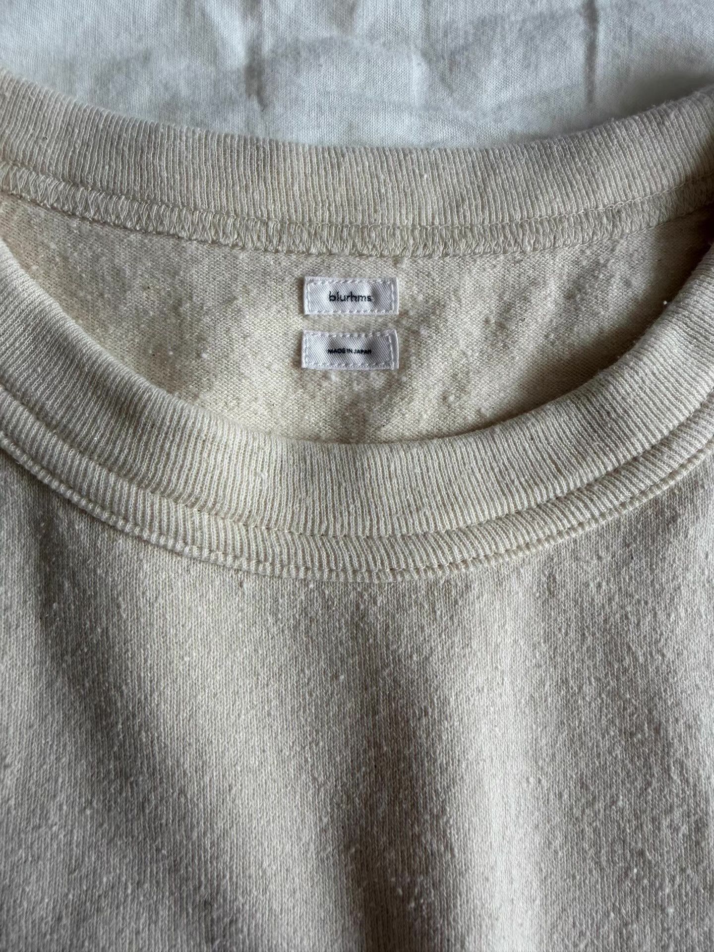 blurhms Blurhms Japanese-made men's silk blend T-shirt Ｑ23 Size US S / EU 44-46 / 1 - 2 Thumbnail
