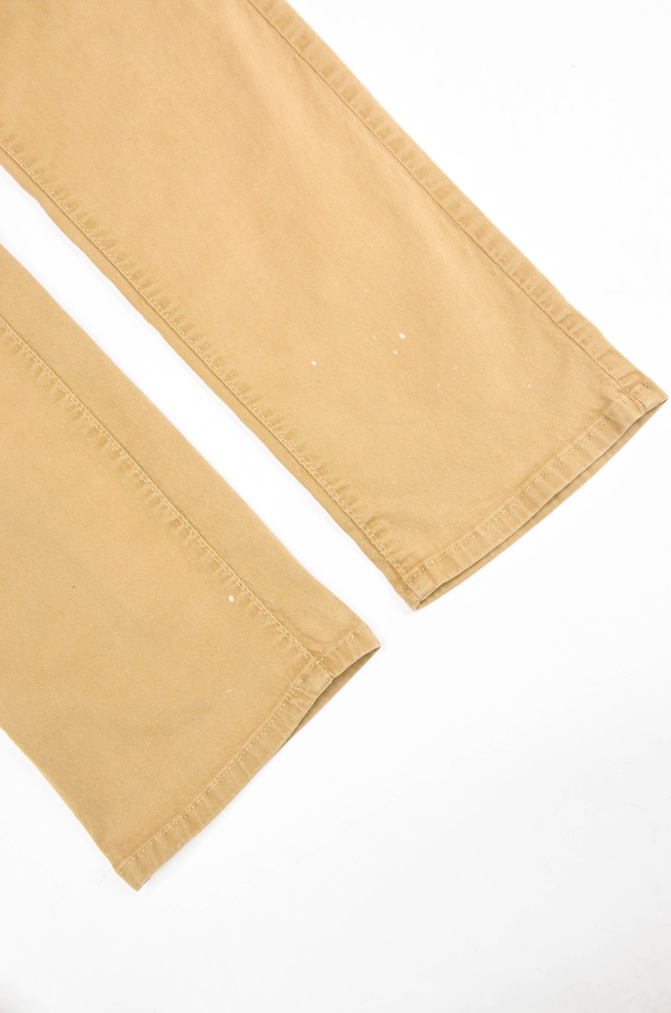 Dolce & Gabbana D&G Dolce & Gabbana Beige Straight-Leg Jeans 29 Size 29" - 10 Thumbnail