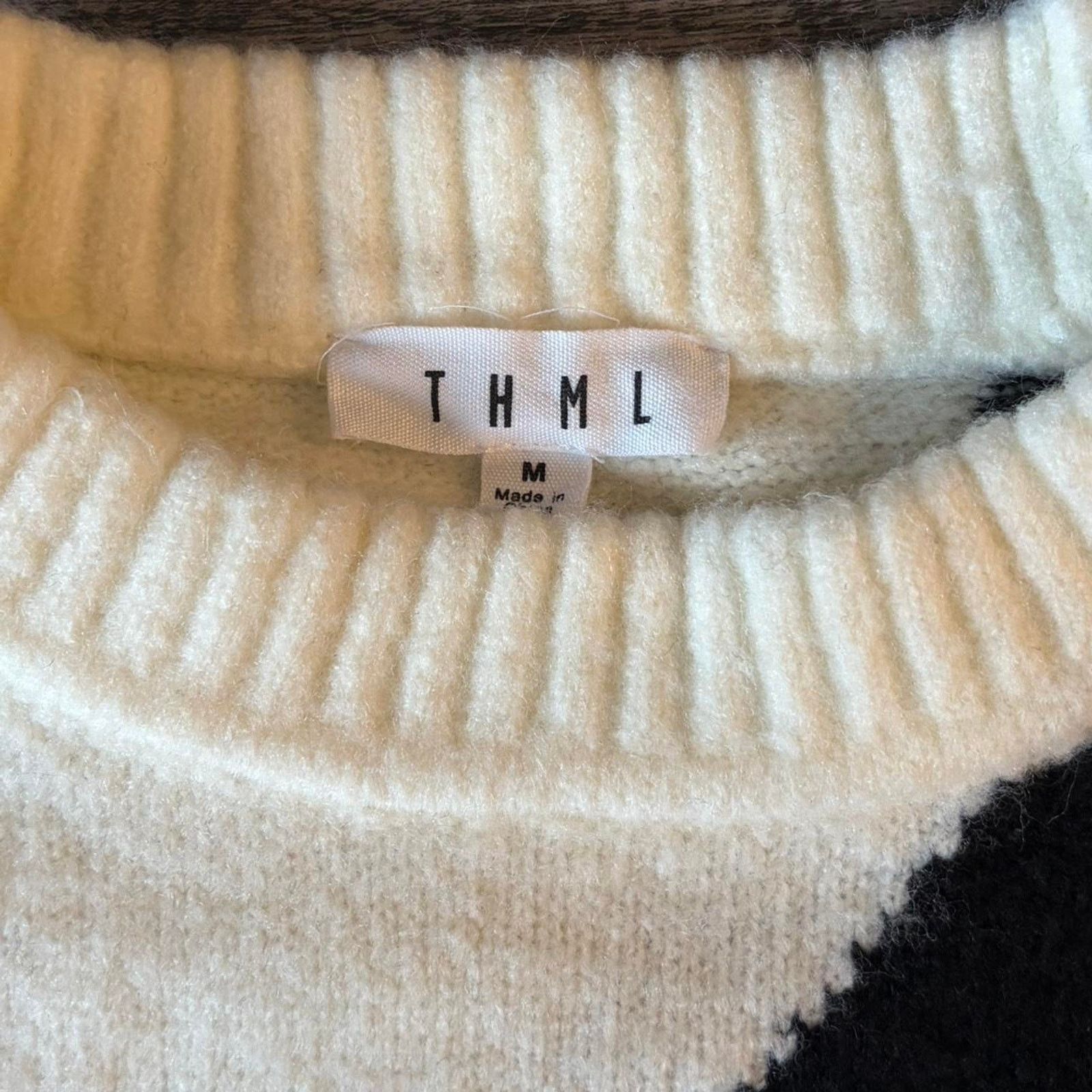 Other THML black and white sweater Size M Size M / US 6-8 / IT 42-44 - 2 Thumbnail