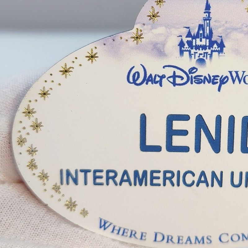 Disney Disney Parks Cast Member Badge Lendi White Gold Stars Size ONE SIZE - 3 Thumbnail