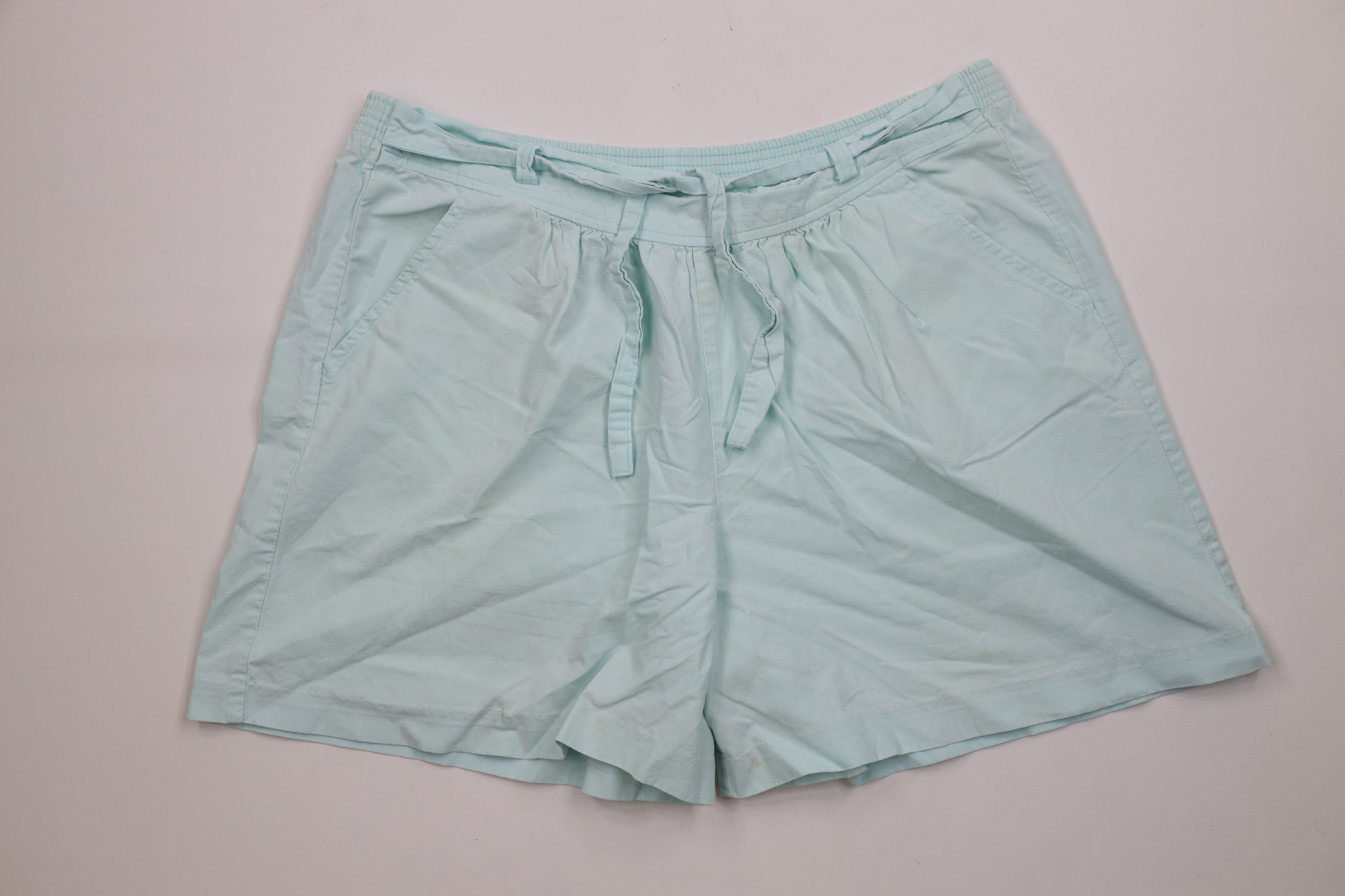Vintage Vintage 70s Streetwear Tie Front Gurkha Bermuda Shorts USA Size 36" / US 14 / IT 50 - 1 Thumbnail