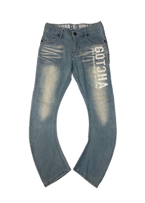 Hysteric Glamour Japanese Brand Gotcha Surf Curve Denim Jeans