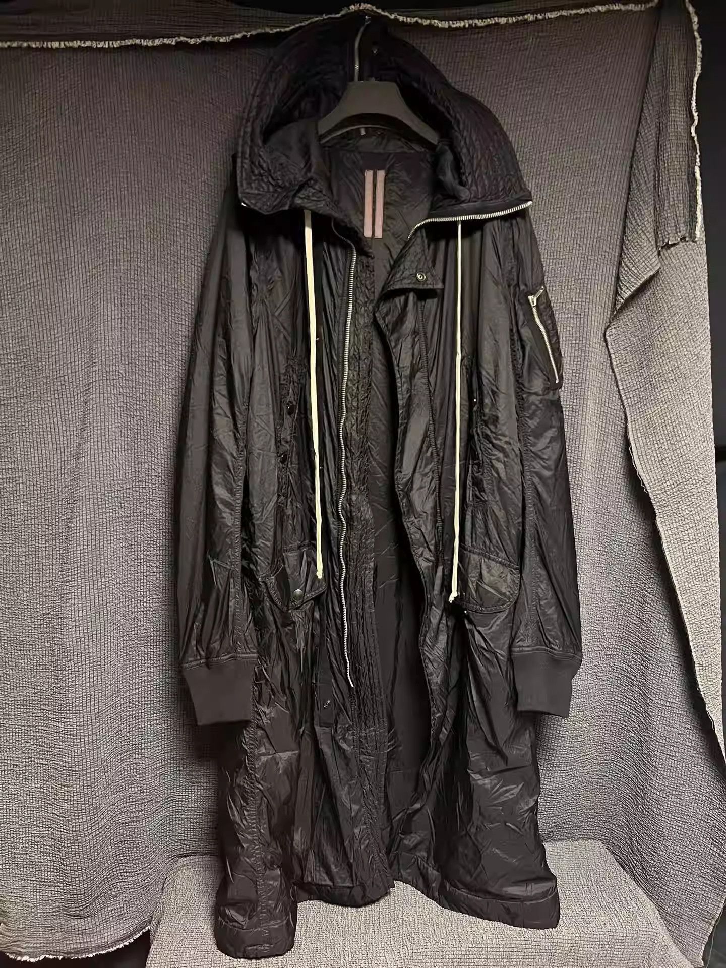 Rick Owens Rick Owens 15fw bomber overcoat-2505 Size US M / EU 48-50 / 2 - 1 Thumbnail