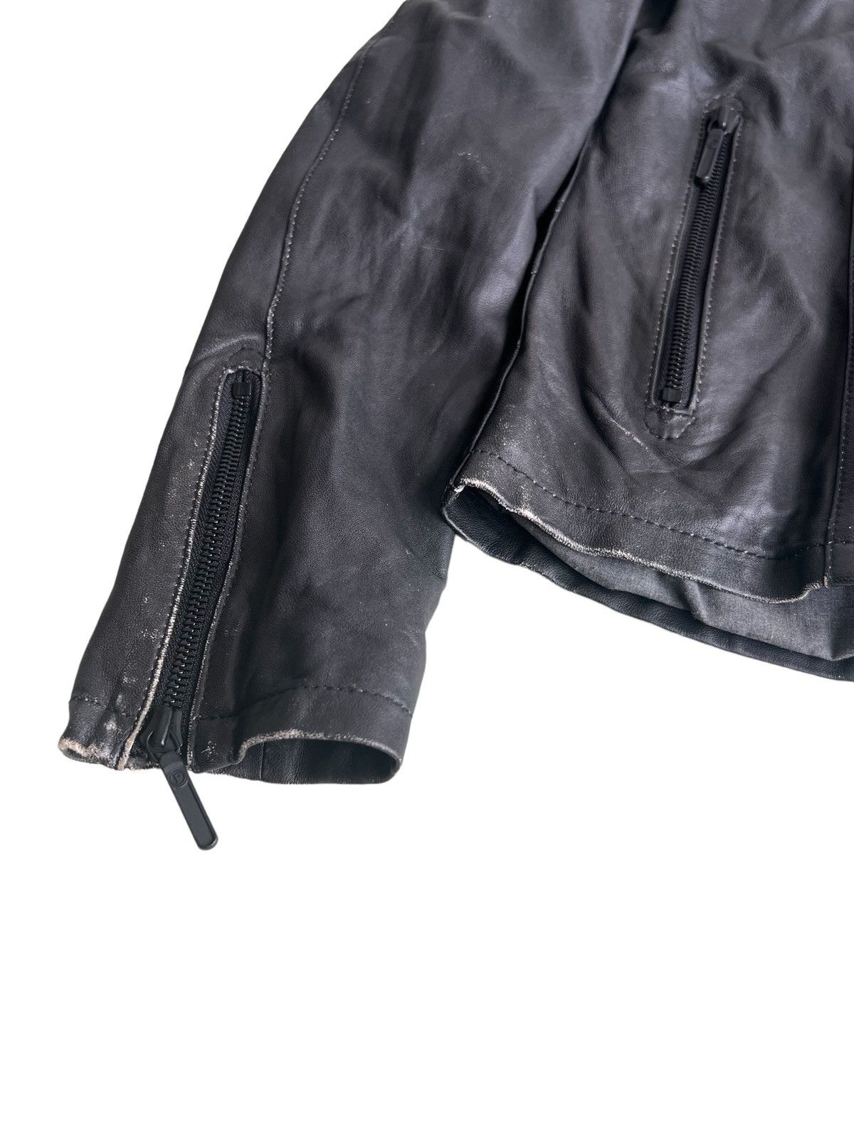 FACTOTUM Factotum 🇯🇵 Elongated Sleeve Post Apocalypse Leather Jacket Size US S / EU 44-46 / 1 - 10 Thumbnail