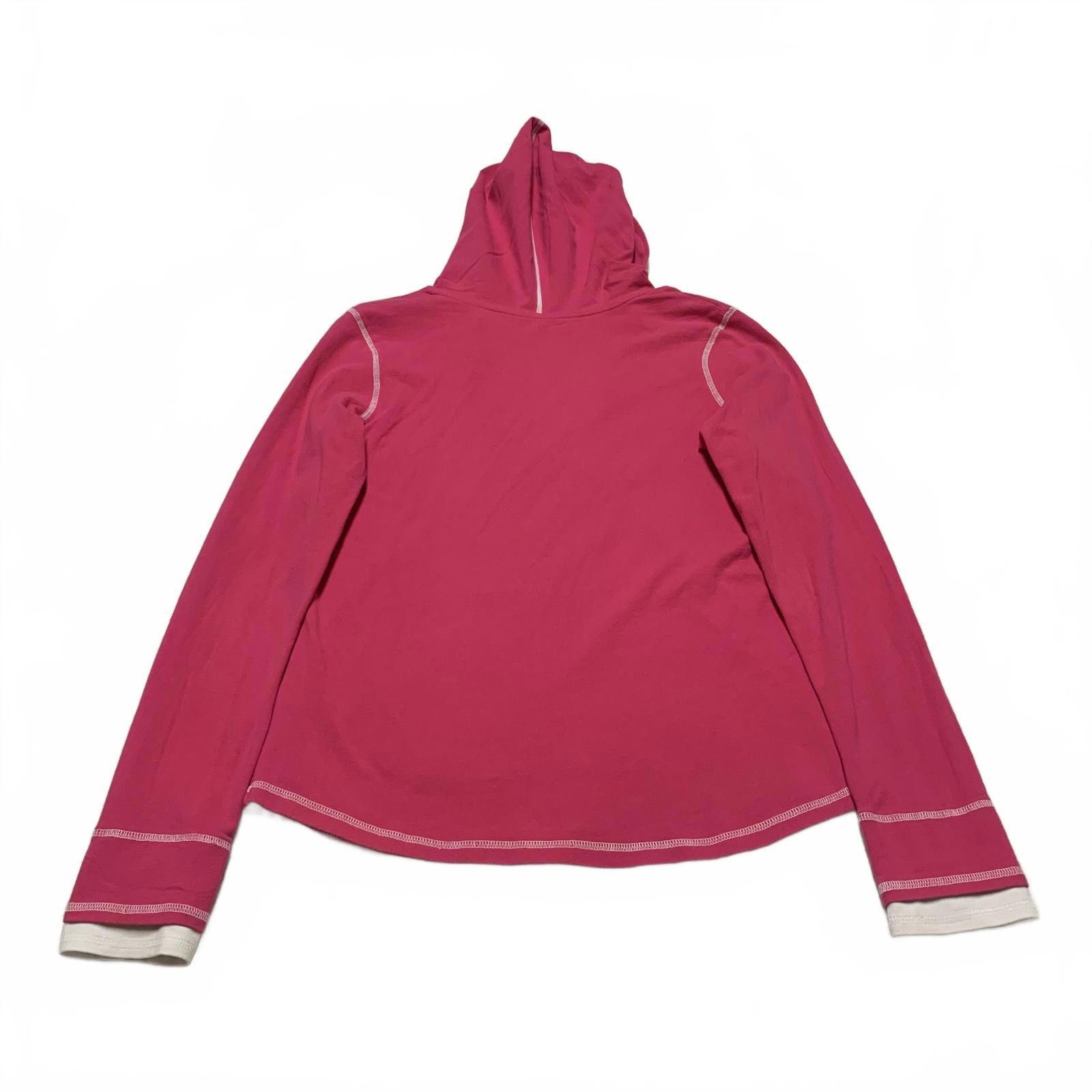 Other JU MORETULTRA Women's M Pink Hooded Long Sleeve Top Size M / US 6-8 / IT 42-44 - 3 Thumbnail