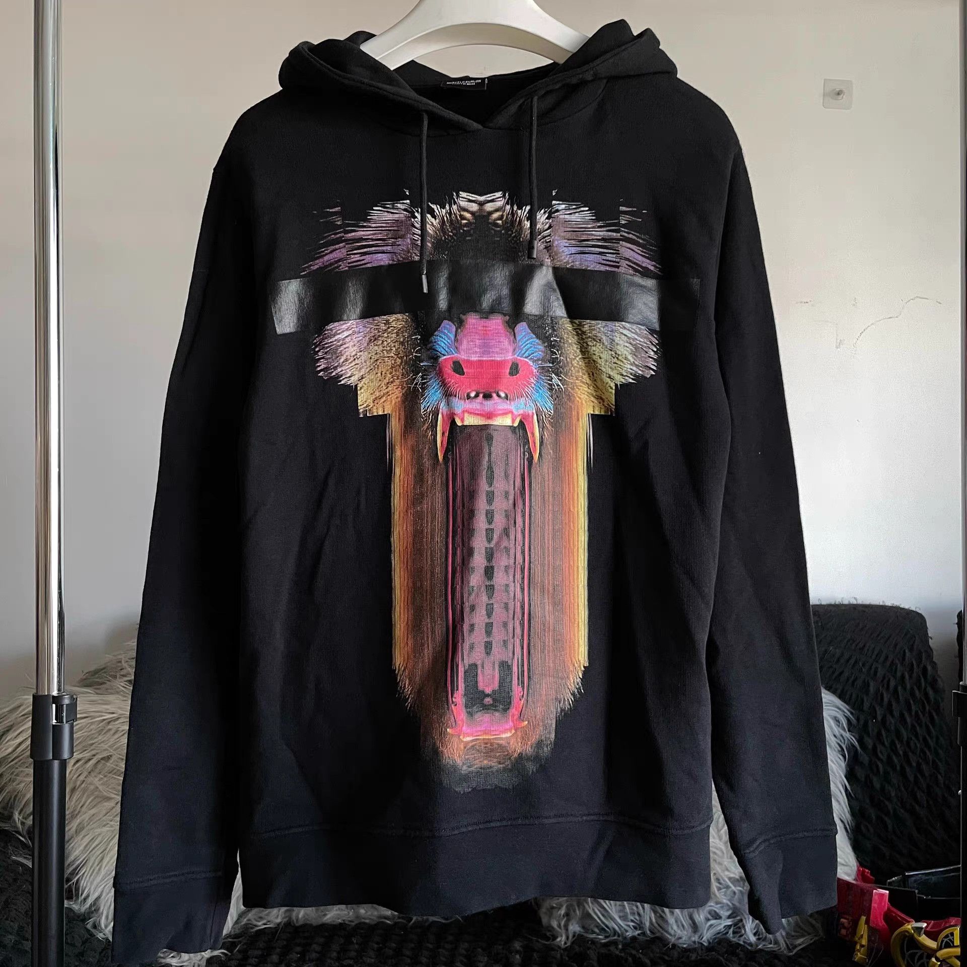 Marcelo Burlon Mb Animal Logo Hoodie OS S Size US S / EU 44-46 / 1 - 1 Thumbnail