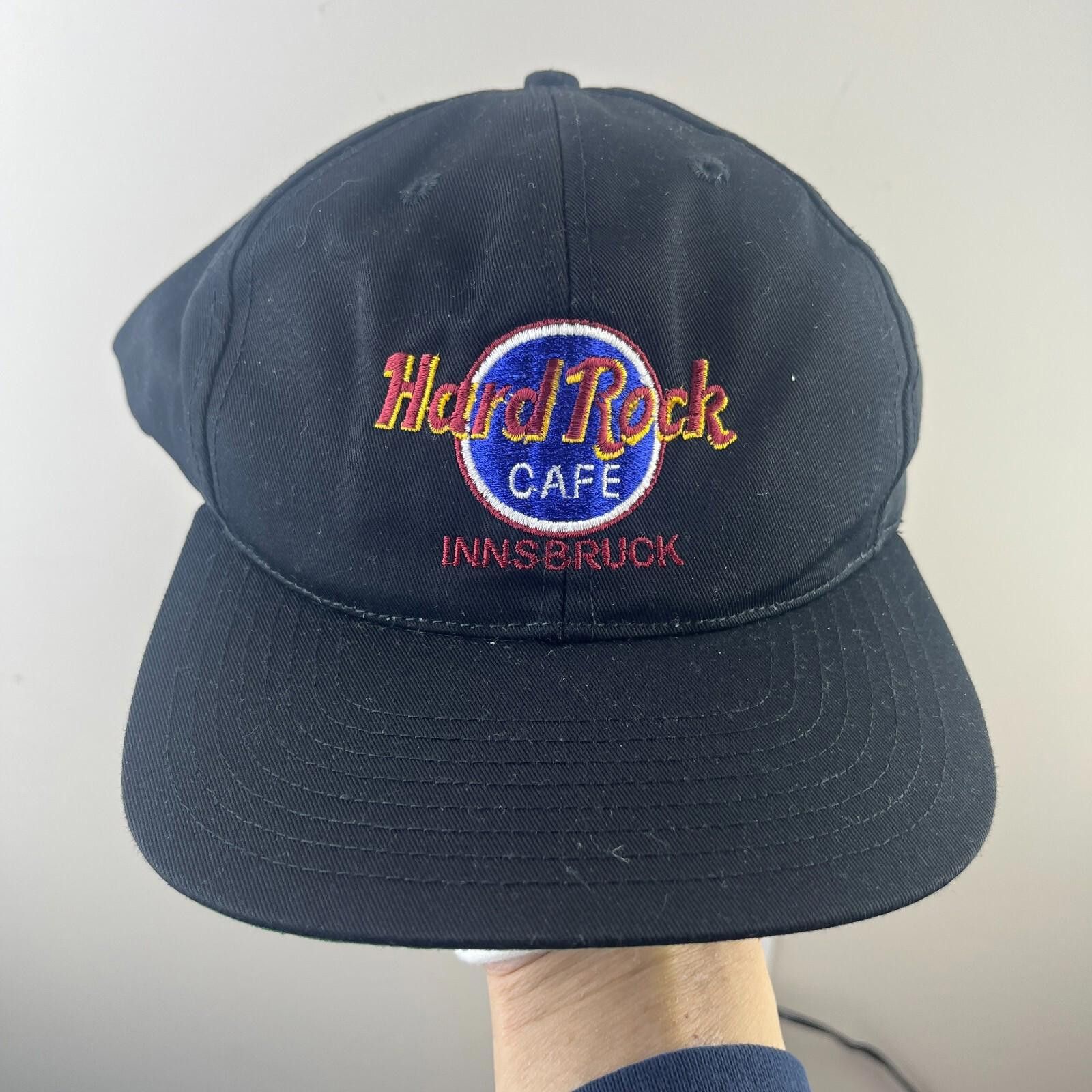 Hard Rock Cafe Vintage Hard Rock Cafe Snapback Innsbruck Austria Size ONE SIZE - 1 Thumbnail