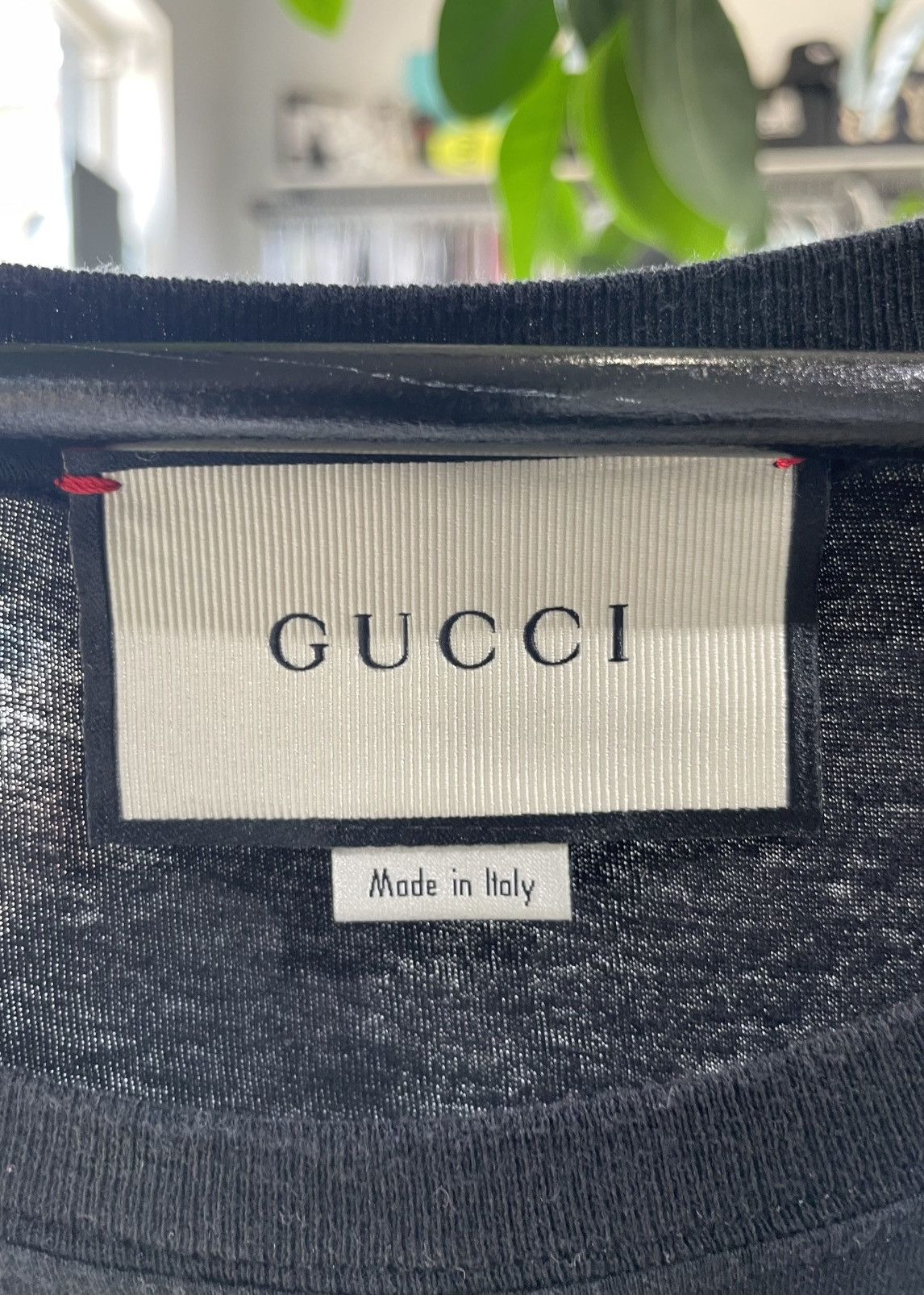 Gucci Gucci Logo Washed Print T-shirt Size US M / EU 48-50 / 2 - 3 Thumbnail