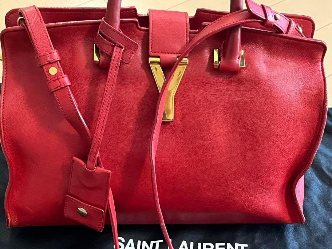 Yves Saint Laurent Yves Saint Laurent - Preloved Cabas Y-Line Boston Bag Size ONE SIZE - 5 Thumbnail