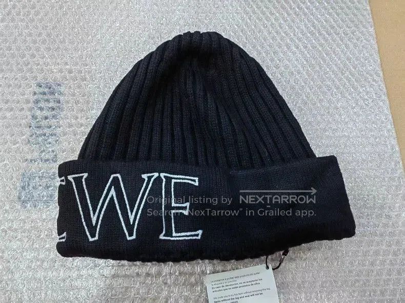 Loewe LOEWE Ribbed Wool Knit Beanie . Size ONE SIZE - 3 Thumbnail