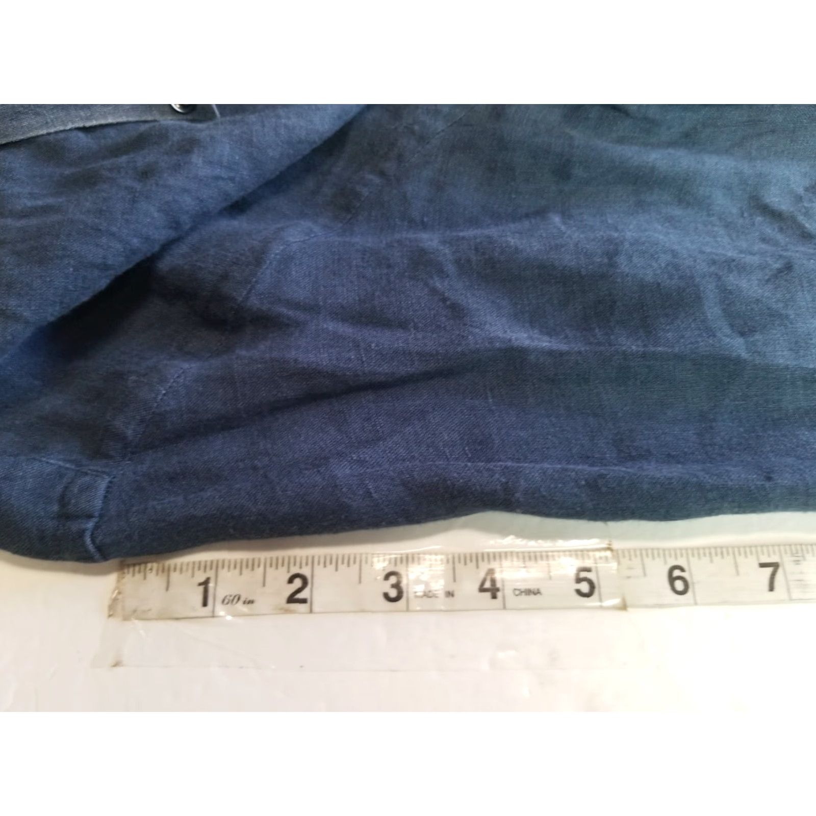 Vintage Asole & Bottoni Shirt Button-Front Linen Blue 15 3/4 40 Men Long Sleeve Collar Blue Shirt Mens Regular Size US M / EU 48-50 / 2 - 7 Thumbnail