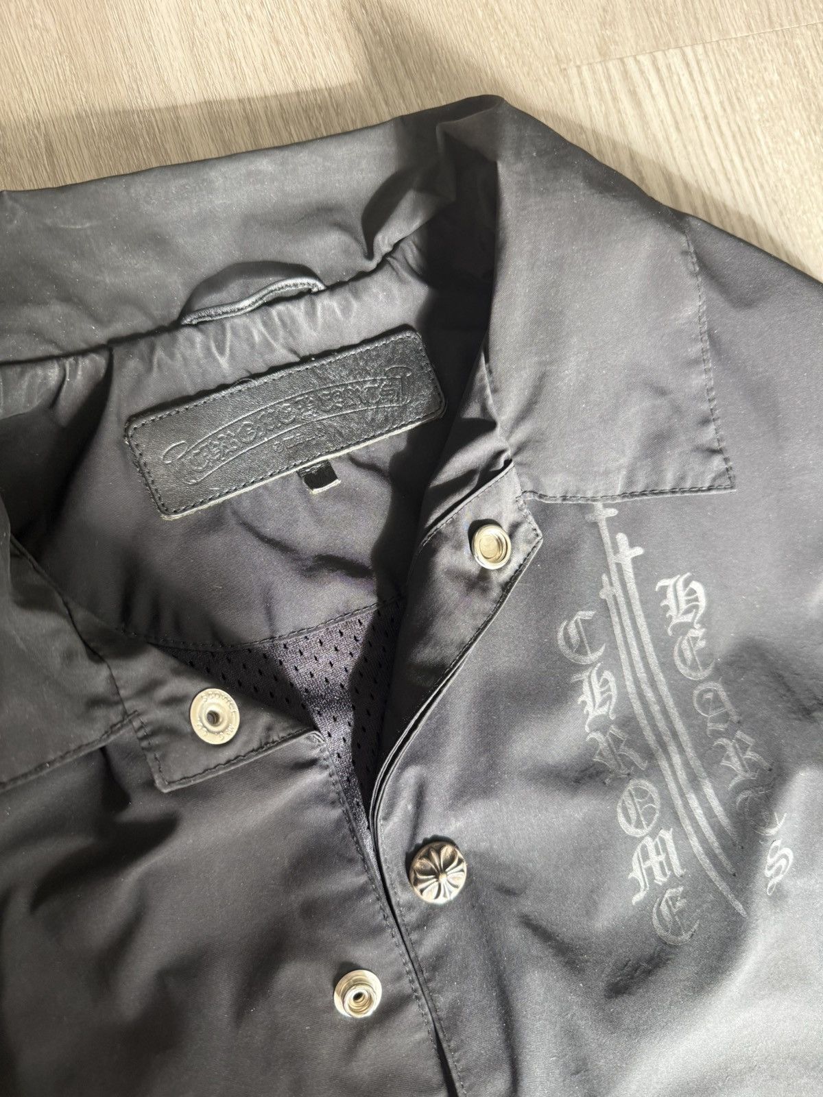 Chrome Hearts Chrome Hearts Coach Jacket Triple Cross Size US M / EU 48-50 / 2 - 3 Thumbnail