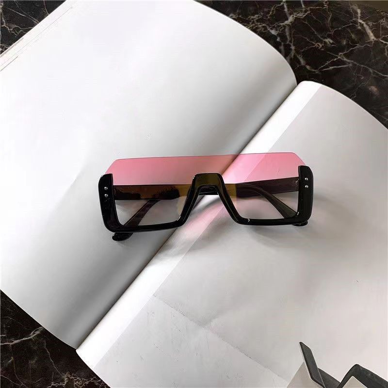 VIBE New Trend Street ins style custom avant-garde sunglasses Size ONE SIZE - 4 Thumbnail