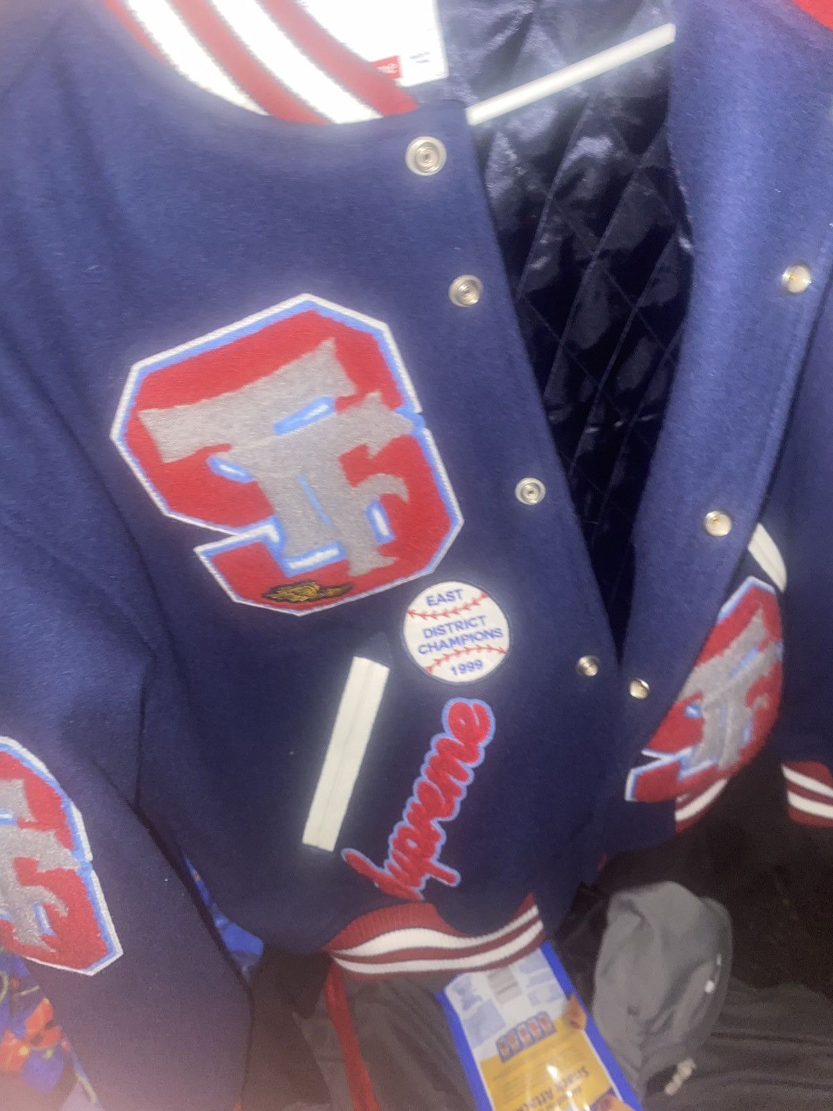 Supreme Supreme drilll team varsity Size US S / EU 44-46 / 1 - 6 Thumbnail