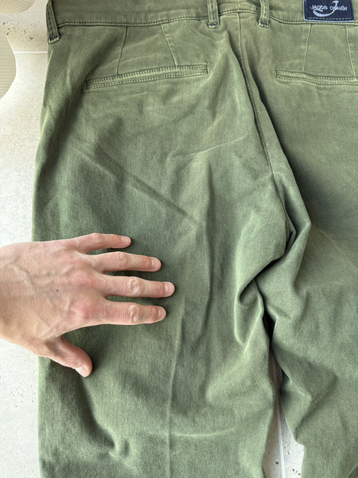 Jacob Cohen JACOB COHEN Comfort Bobby Chino Pants Size US 33 - 12 Thumbnail