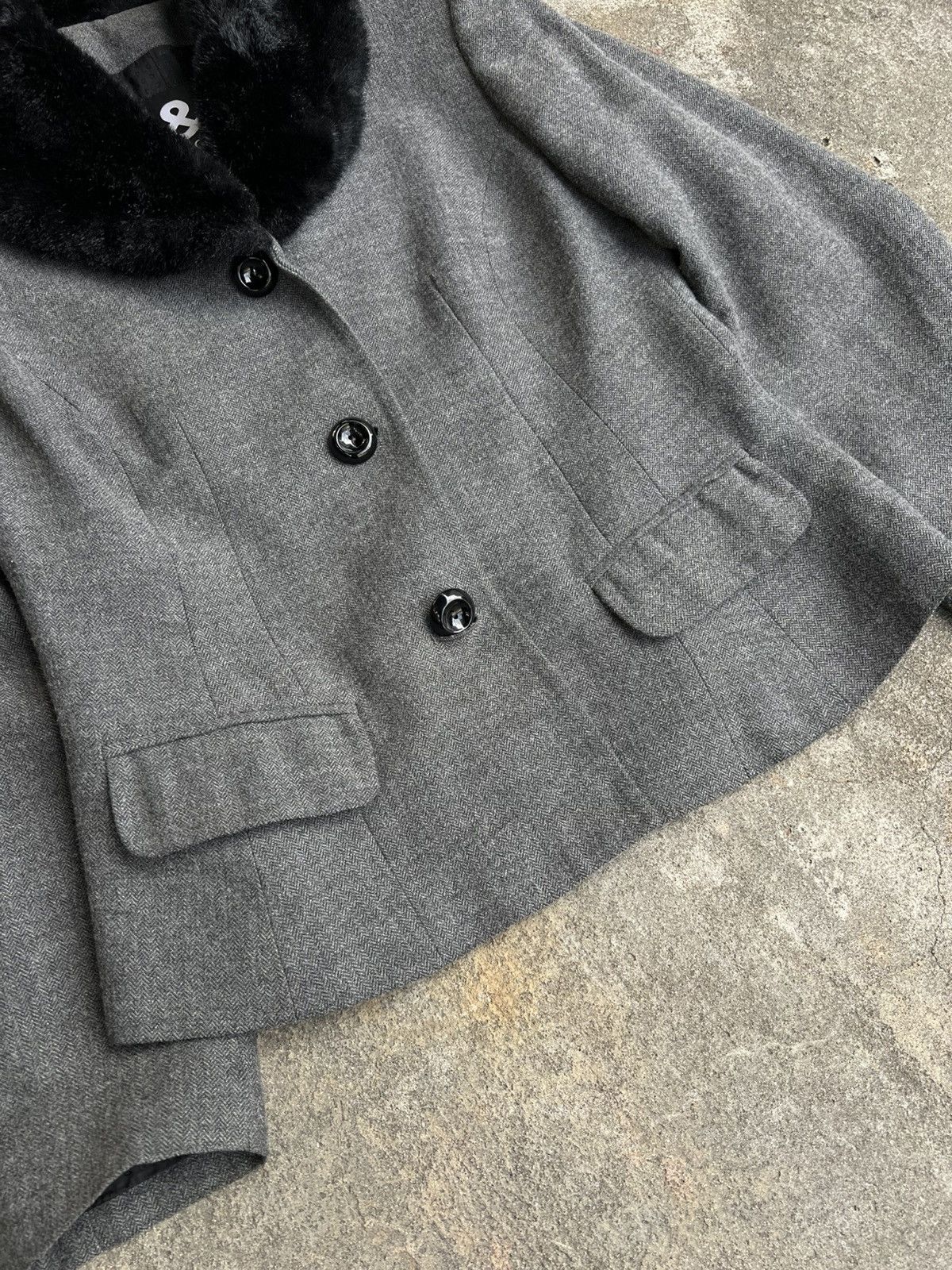 Dolce & Gabbana Dolce & Gabbana Jakes Wool Coat Blazer Fur Archive Luxury Size M / US 6-8 / IT 42-44 - 11 Thumbnail