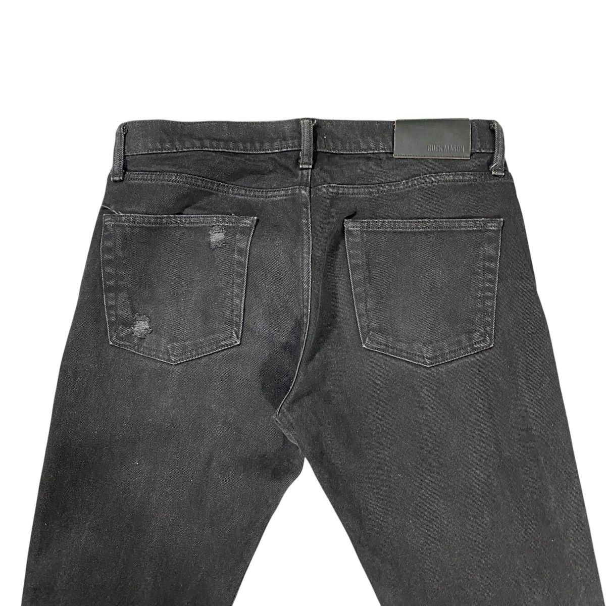 Buck Mason Buck Mason Denim Distress Size 34 Black Colour Size US 34 / EU 50 - 11 Thumbnail