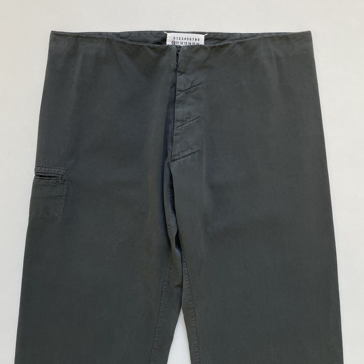 Maison Margiela S/S 06 Gray Cotton Wide Leg Utility Pants Size US 34 / EU 50 - 4 Thumbnail