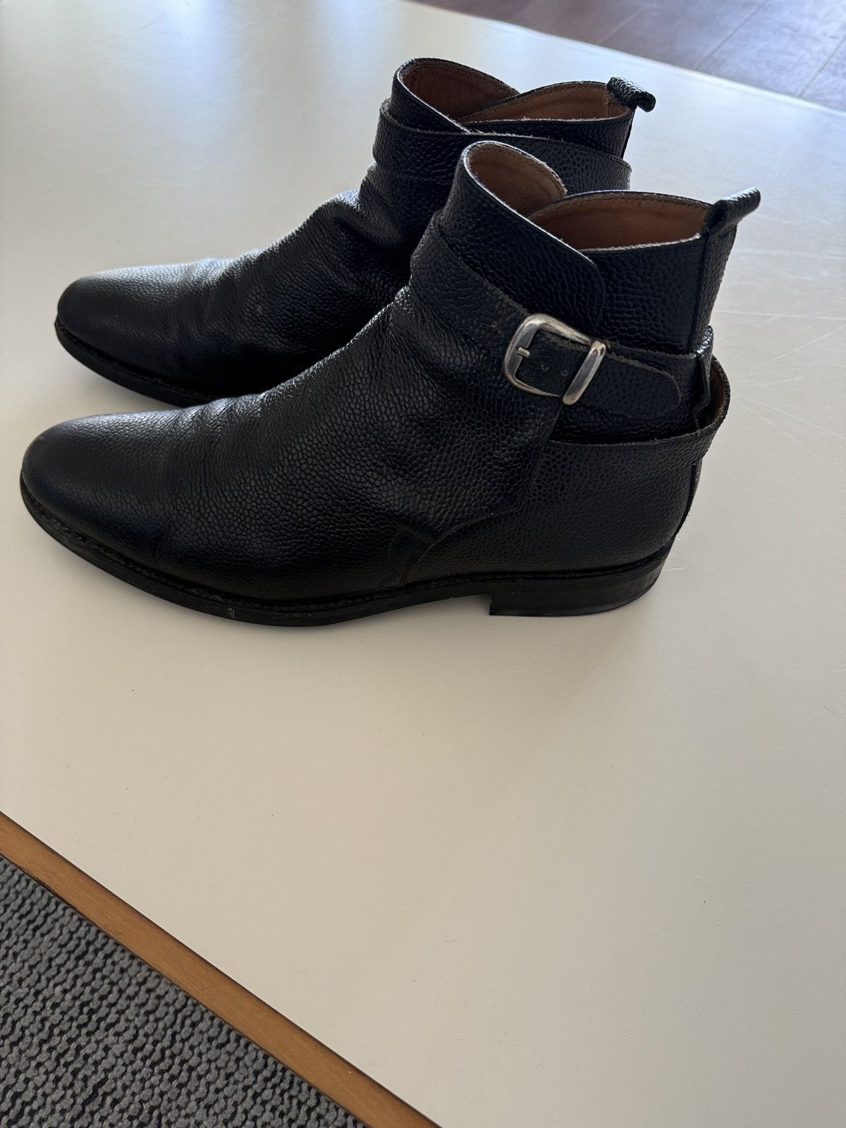 Handmade Terra Amsterdam - Corneille Naranja Negro Size US 10 / EU 43 - 2 Thumbnail
