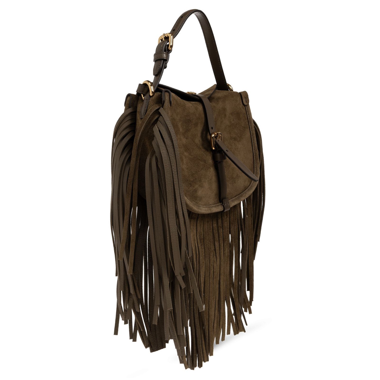 Etro ETRO Pony Small Green Suede Shoulder Bag New & Authentic Size ONE SIZE - 5 Thumbnail