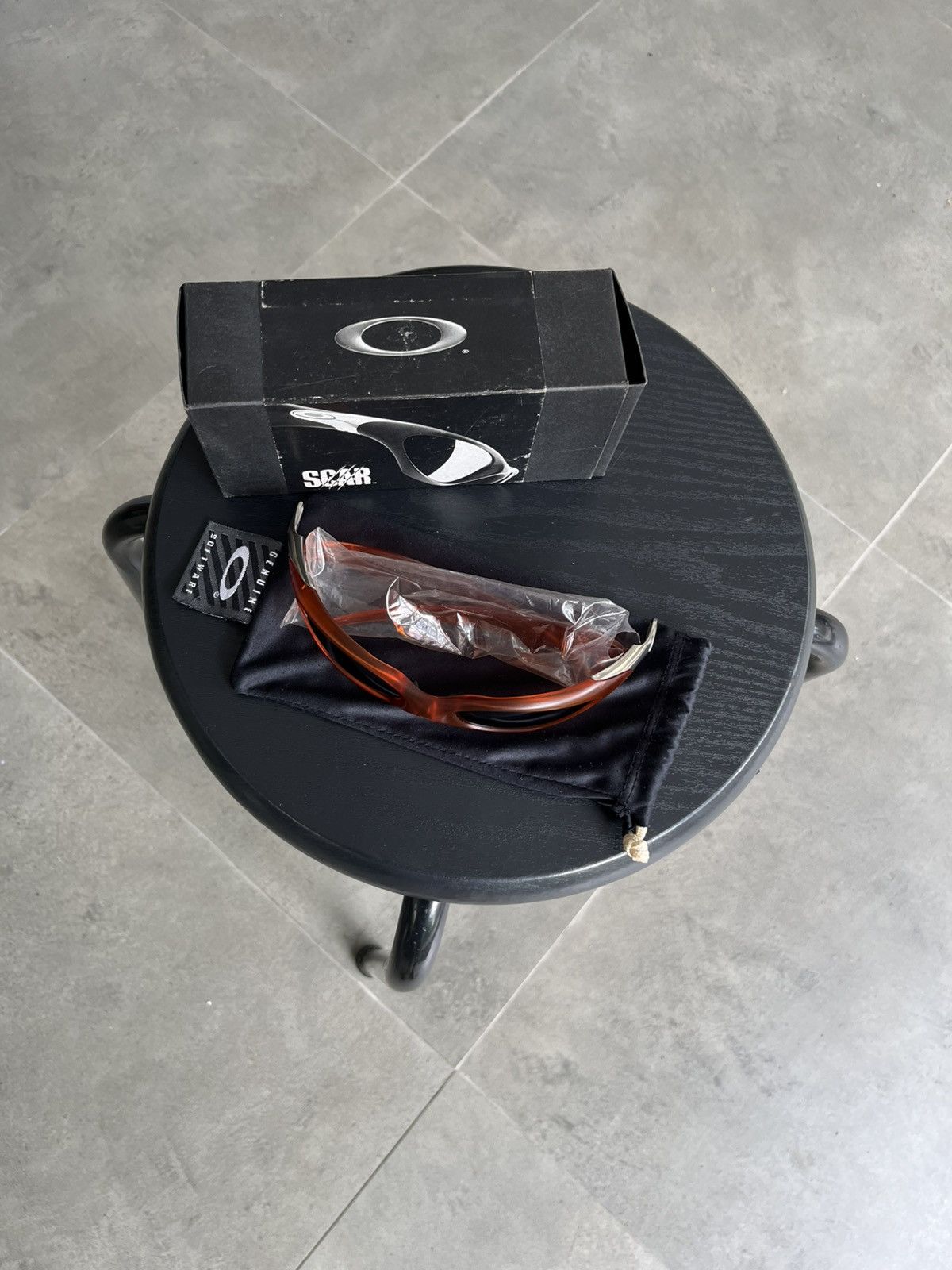 Oakley 2001 Oakley Scar Persimmon black iridium Size ONE SIZE - 10 Thumbnail