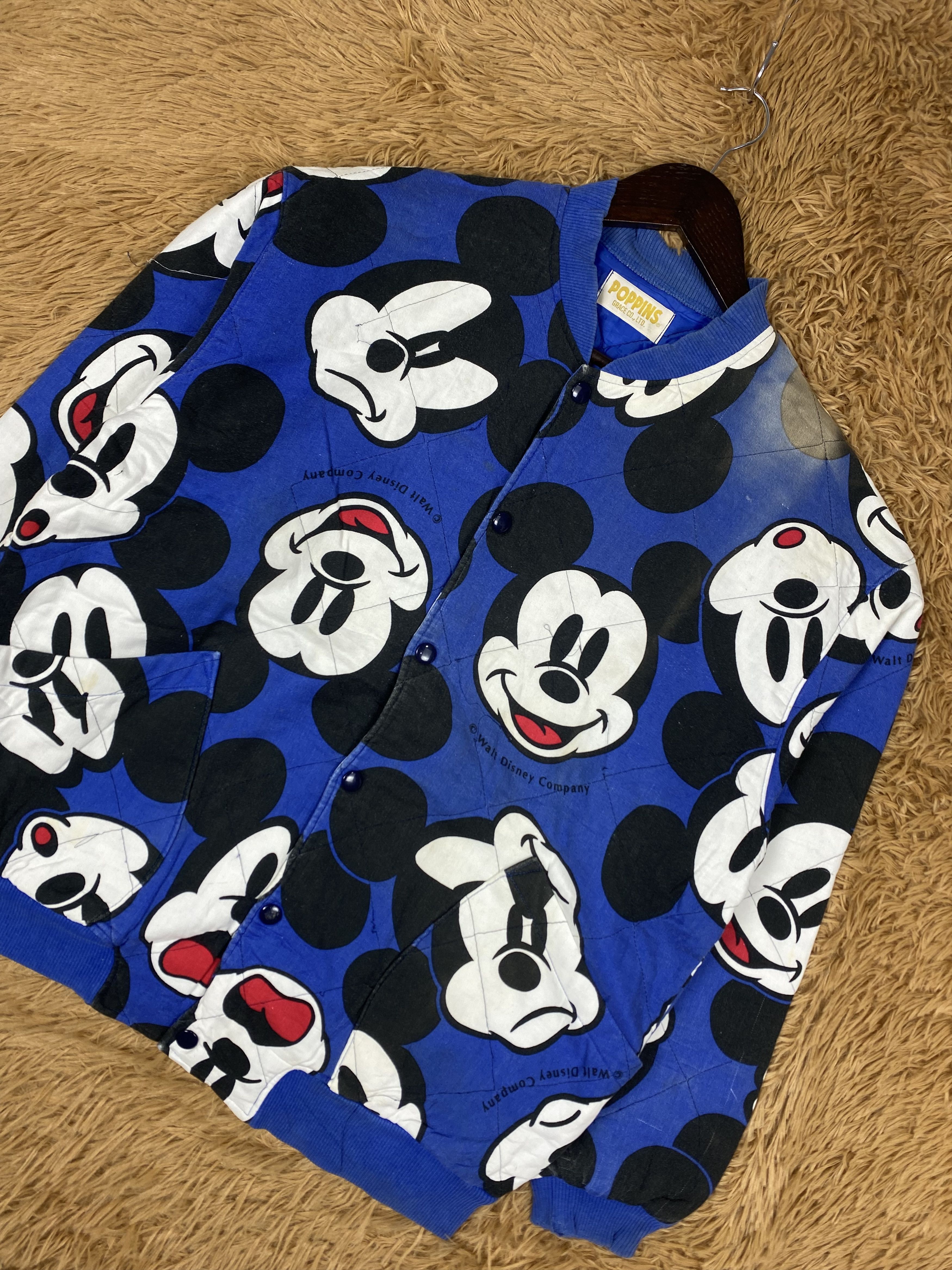 Mickey Mouse Vintage Poppins x Mickey Mouse Jacket DJ0932 Size US S / EU 44-46 / 1 - 2 Thumbnail