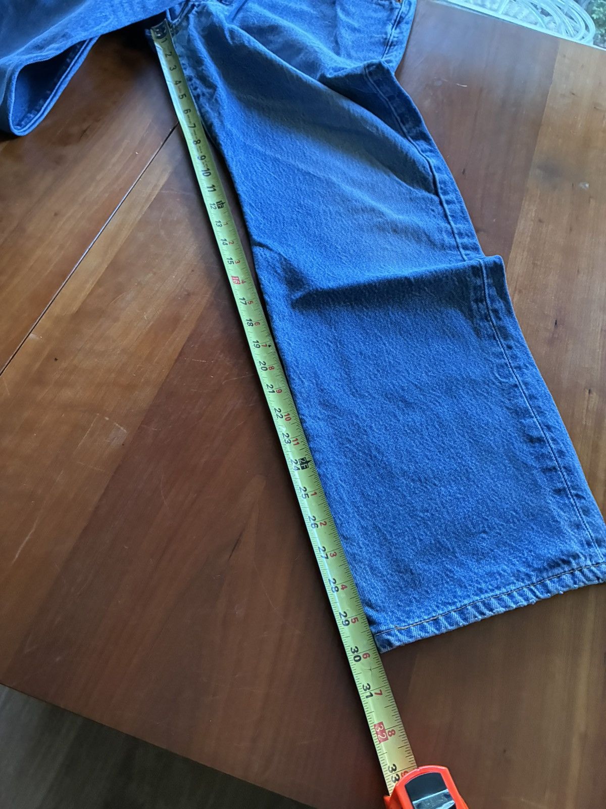 Levi's Vintage faded Levis 501 denim jeans Size US 35 - 7 Thumbnail