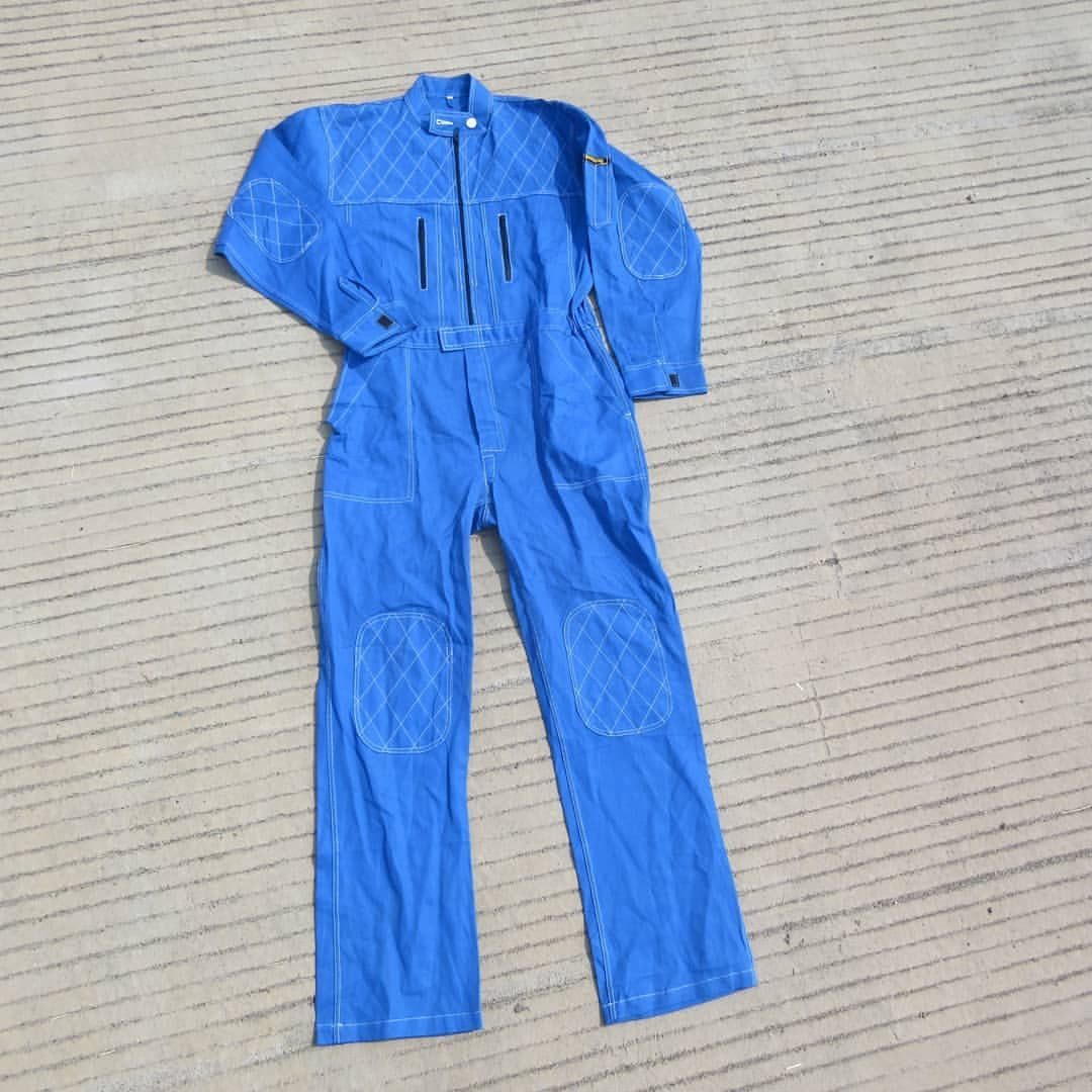 Vintage Classic Mechanics ski suit Catelpack Blue Pastel Overalls Size US L / EU 52-54 / 3 - 1 Thumbnail