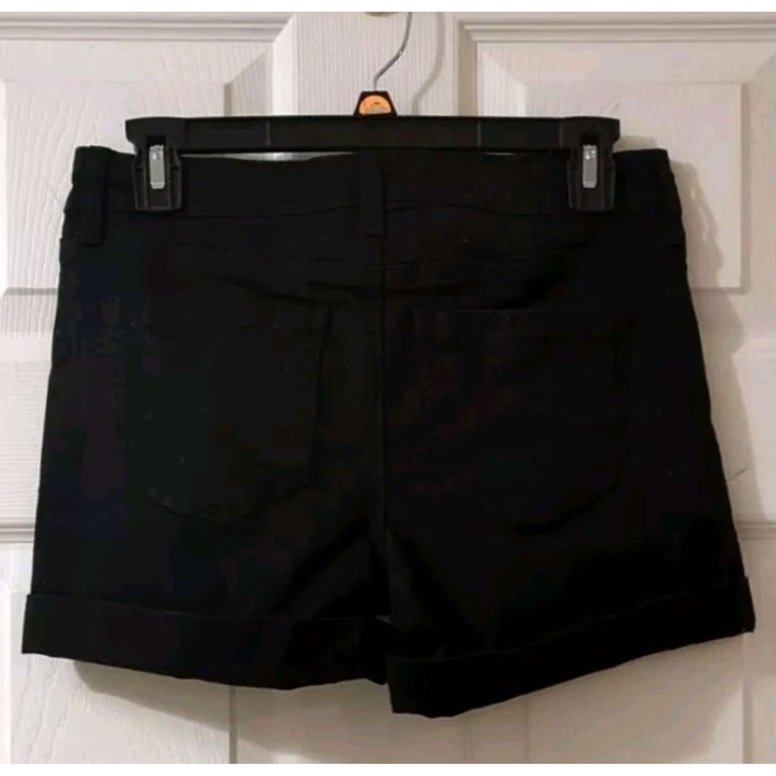 Vintage Celebrity Pink The Sugar Denim Jean Shorts Women Black Size 3/26 Satin? Size 26" / US 2 / IT 38 - 2 Thumbnail