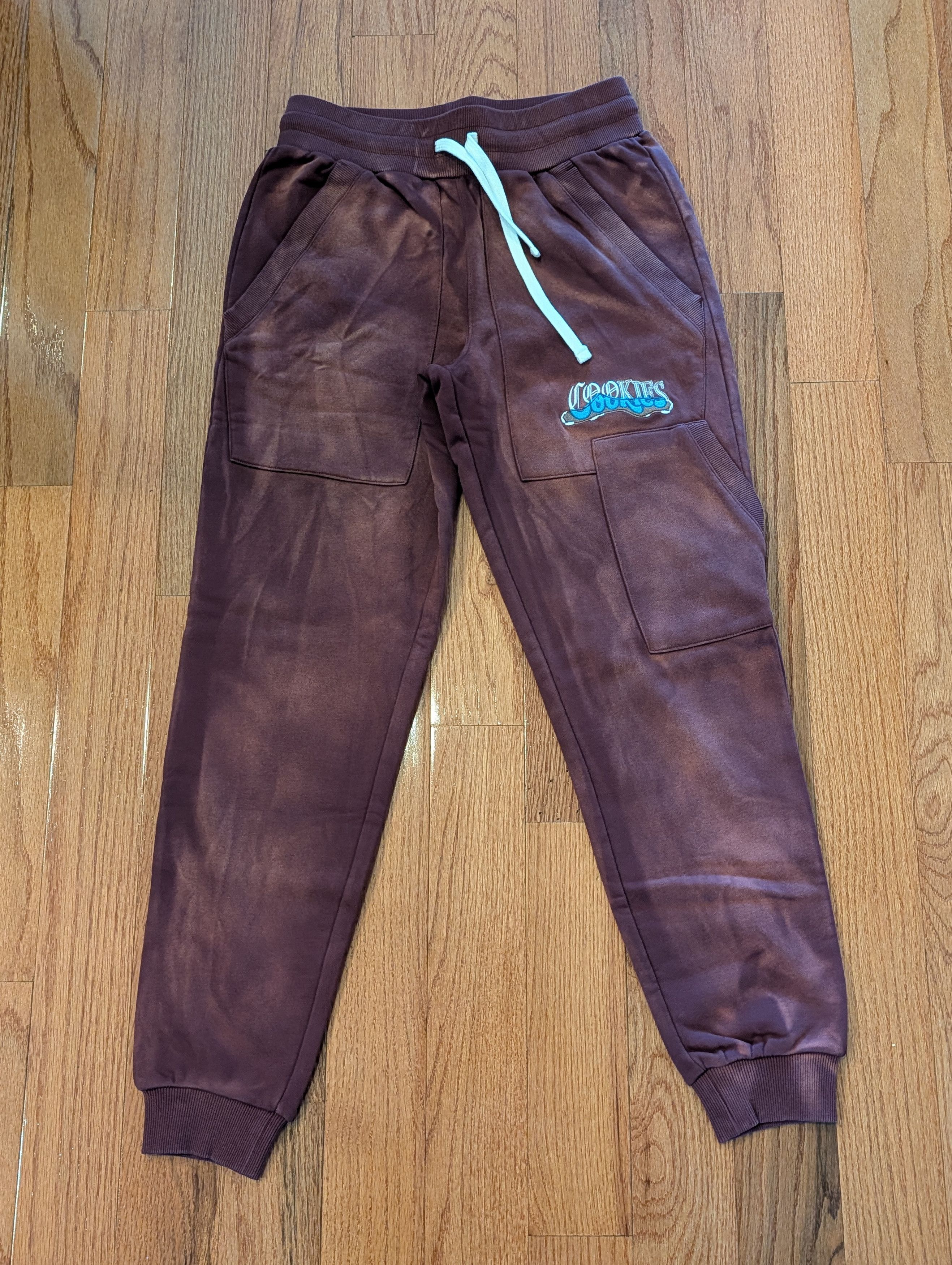 Cookies Cookies Red Tie Dye Small Sweatpants Size US 28 / EU 44 - 1 Thumbnail