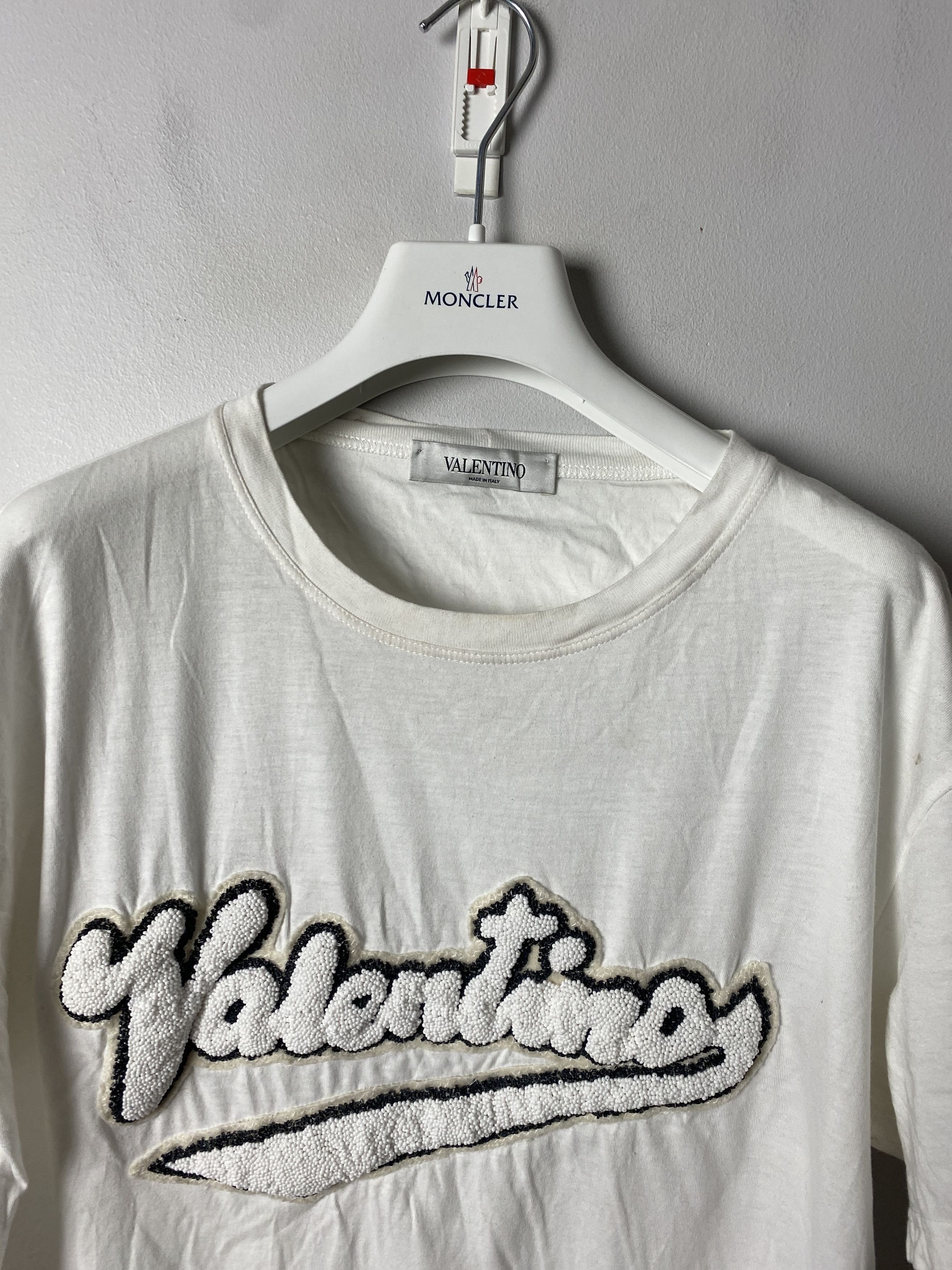 Valentino Valentino big logo t-shirt tee Size US M / EU 48-50 / 2 - 2 Thumbnail