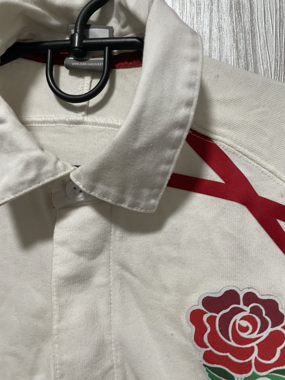 Nike × Vintage Vintage 2007 England Longsleeve Rugby Jersey Y2K O2 Shirt Size US M / EU 48-50 / 2 - 8 Thumbnail