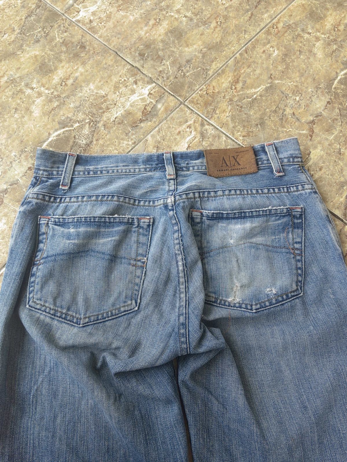 Armani Exchange Armani exchange trashed boot cut denim Size US 28 / EU 44 - 7 Thumbnail