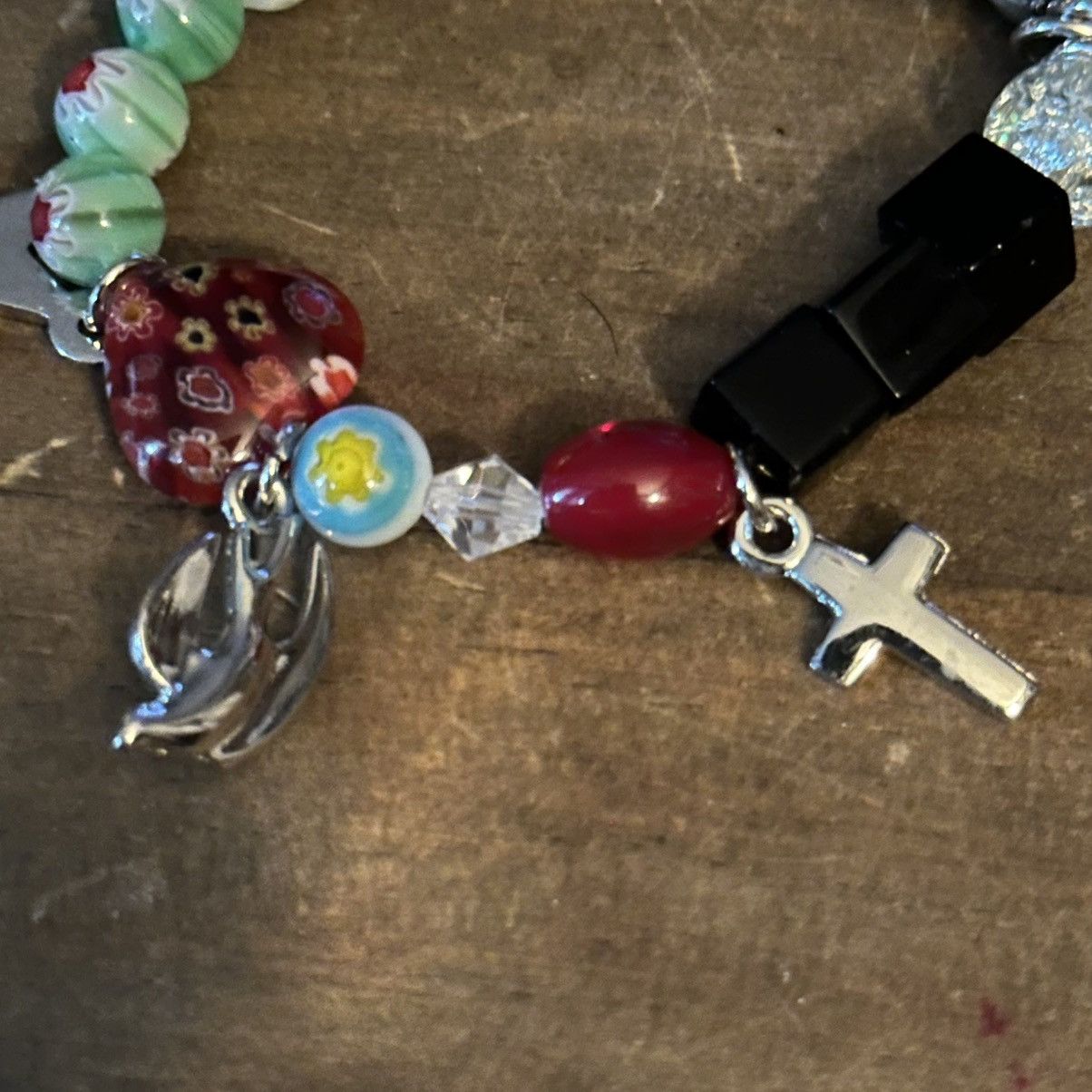 Other The Life of Jesus Christ beaded stretch bracelet Size ONE SIZE - 7 Thumbnail
