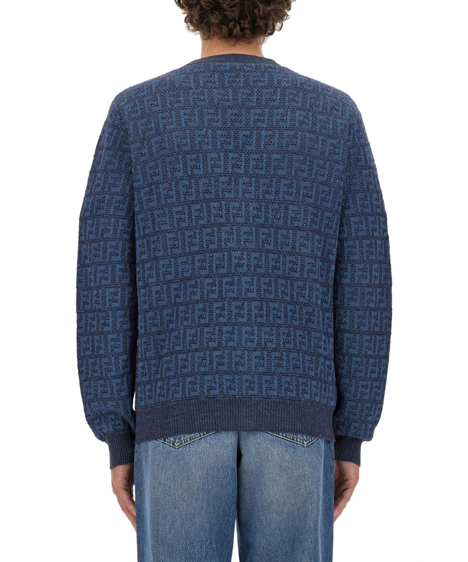 Fendi o1s1wg110225 Cardigan in Blue Size US M / EU 48-50 / 2 - 4 Thumbnail