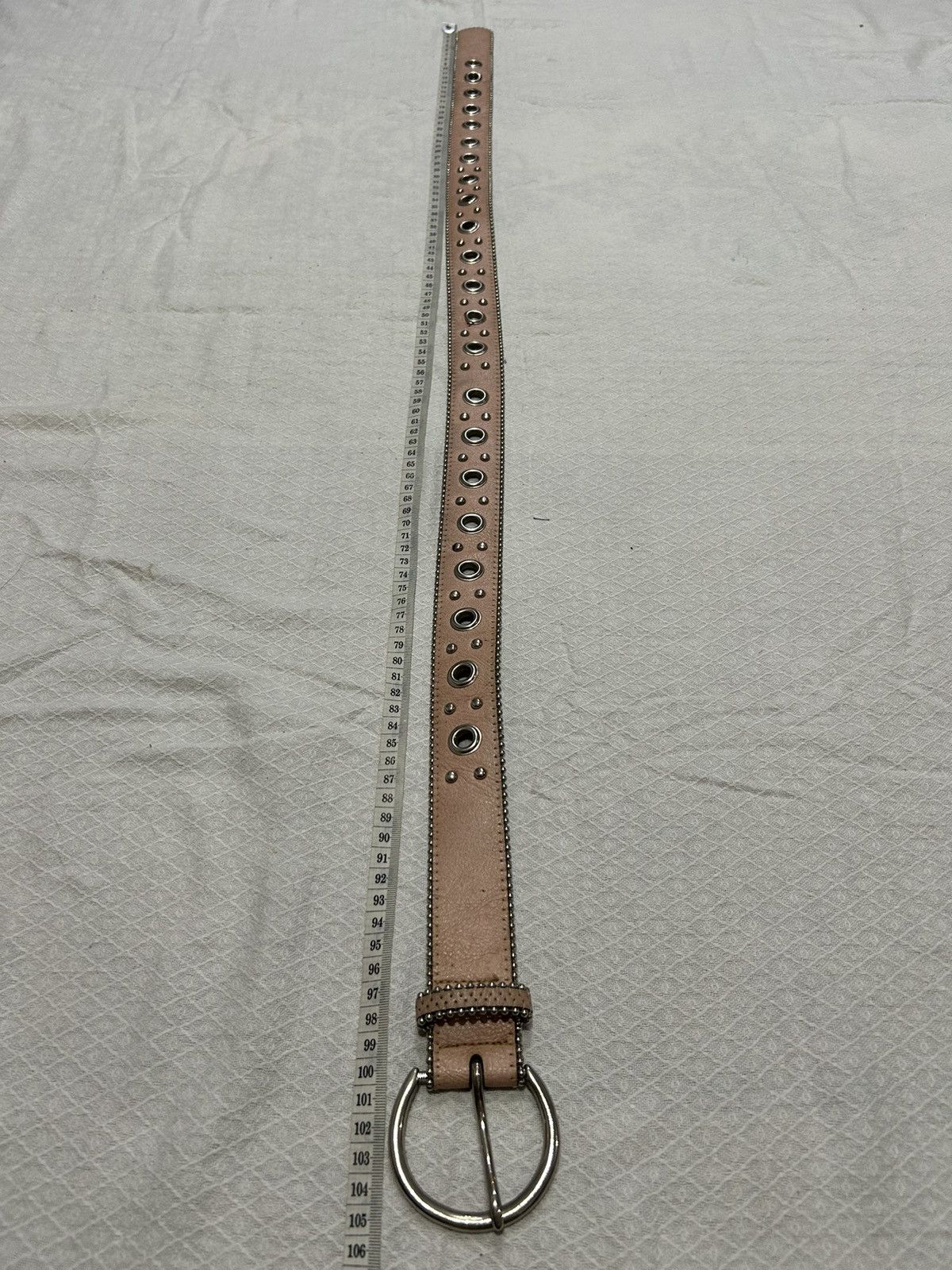 Japanese Brand Belt Pink Gothic Studded Kmrii Style Size ONE SIZE - 6 Thumbnail