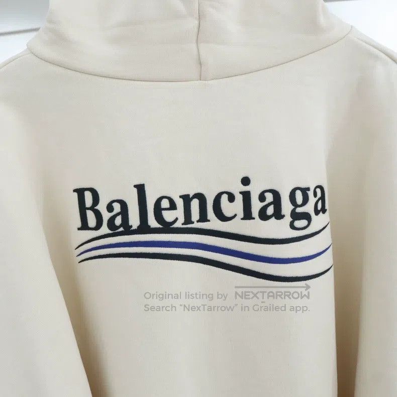 Balenciaga Balenciaga Logo Men's Printed Sweatshirt, 100% Cotton, Wid Size US M / EU 48-50 / 2 - 8 Thumbnail