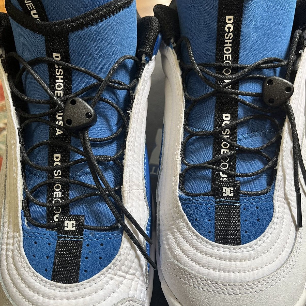 DC Shoe x Rokit Williams OG White/Blue Size 11 Sneakers