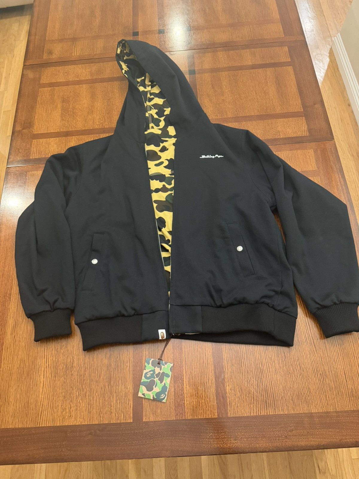 Bape BAPE REVERSIBLE HOODED JACKET Size US XL / EU 56 / 4 - 2 Thumbnail